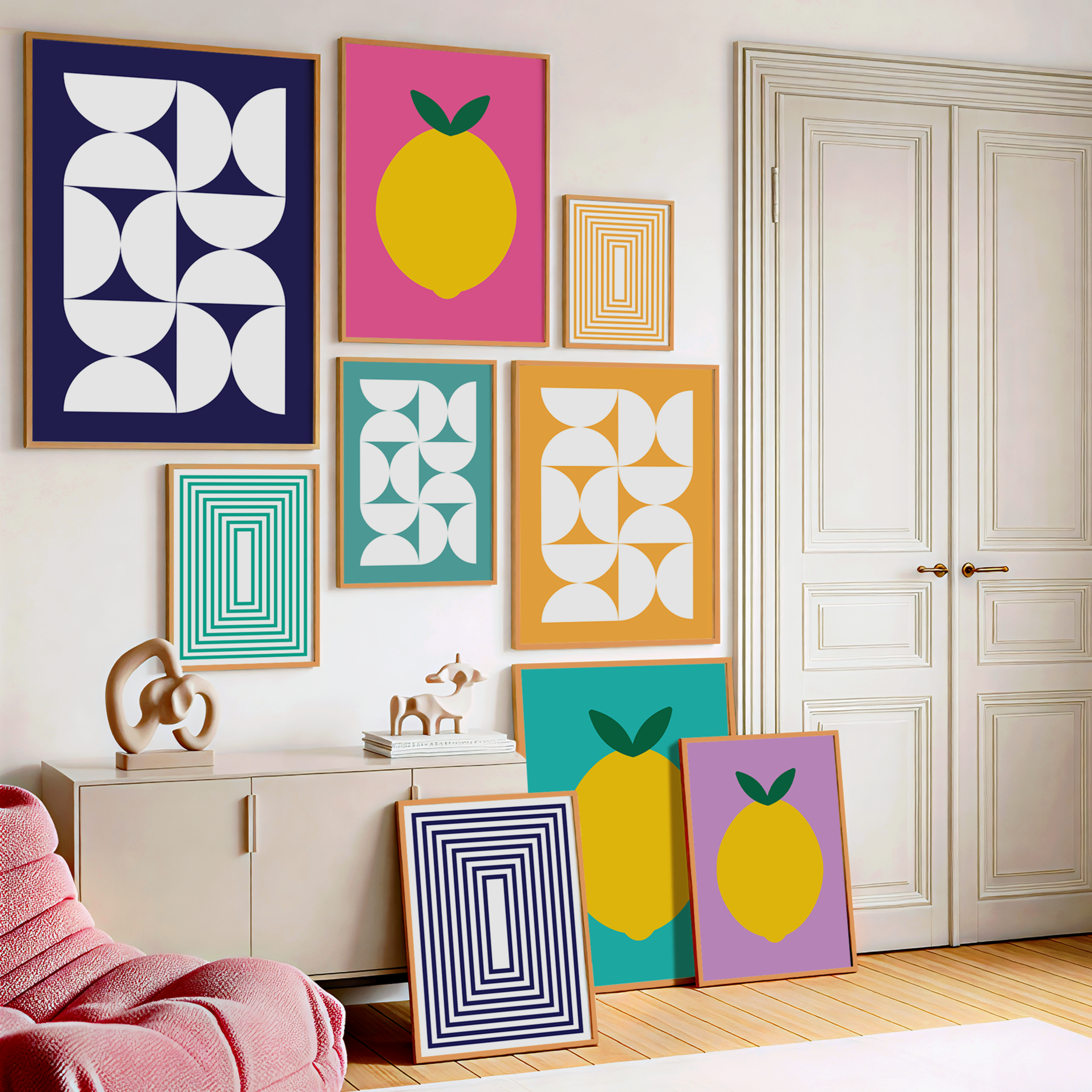 Colourful Gallery Wall Bundle