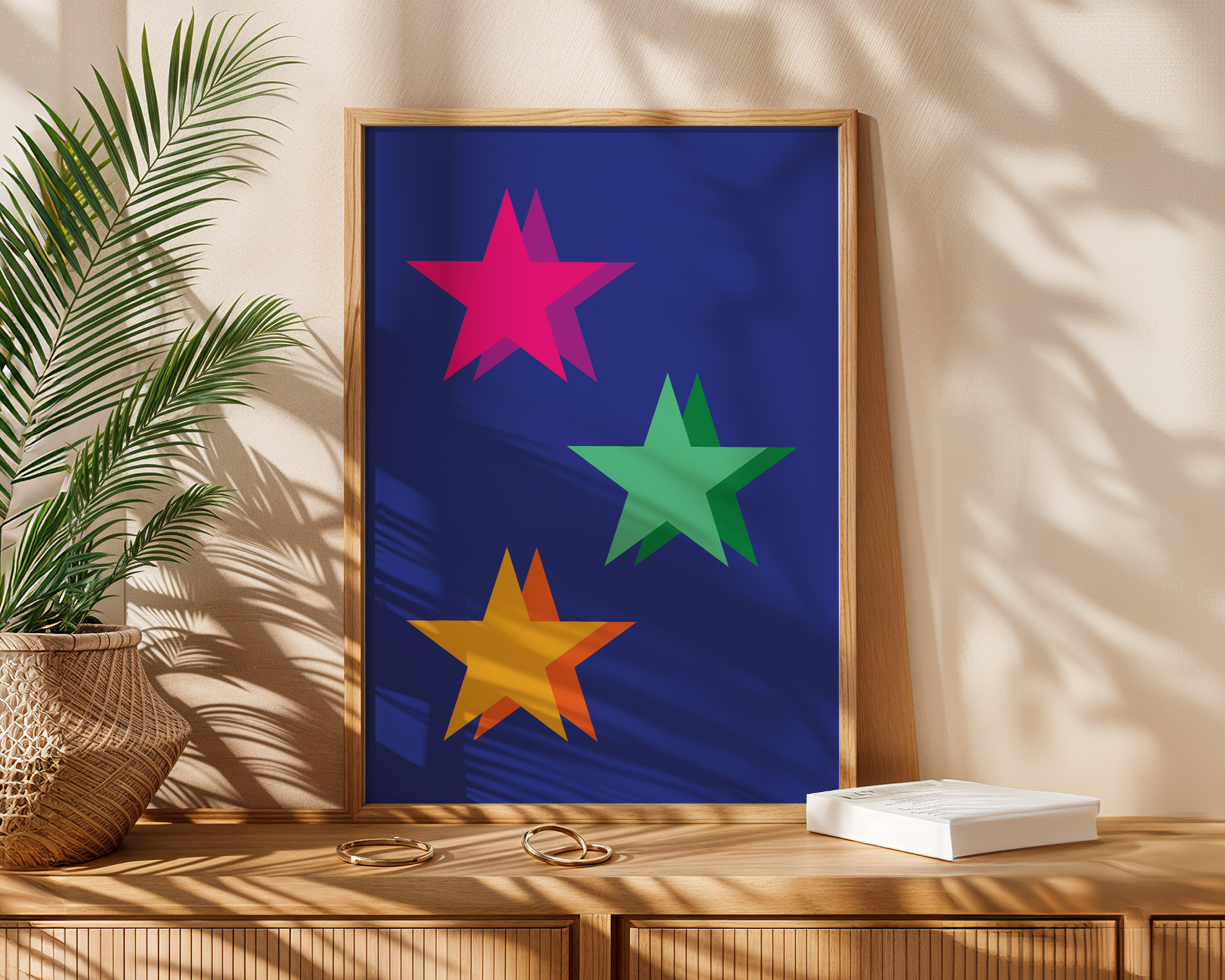 colourful poster for kids room