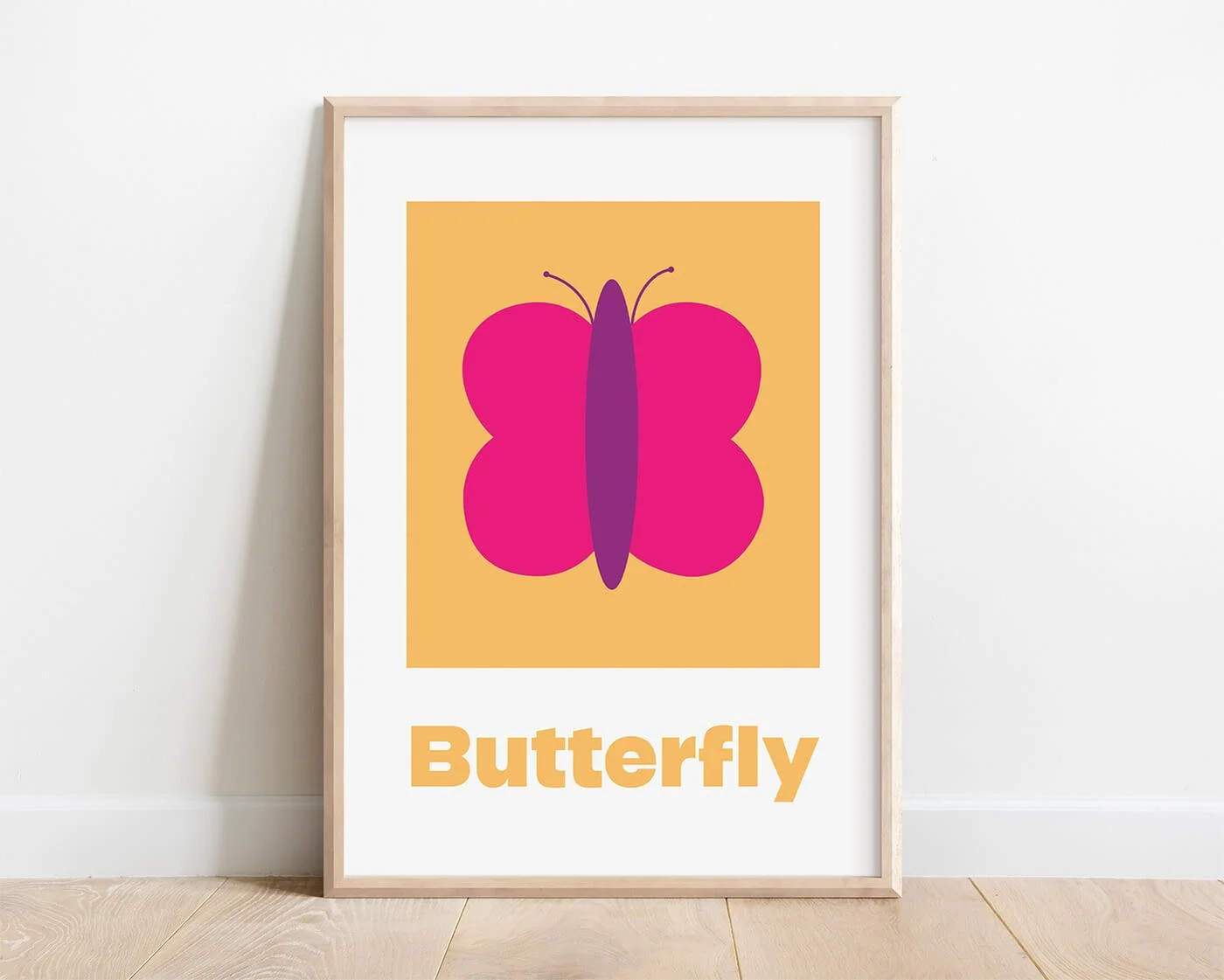 Butterfly Learning Print