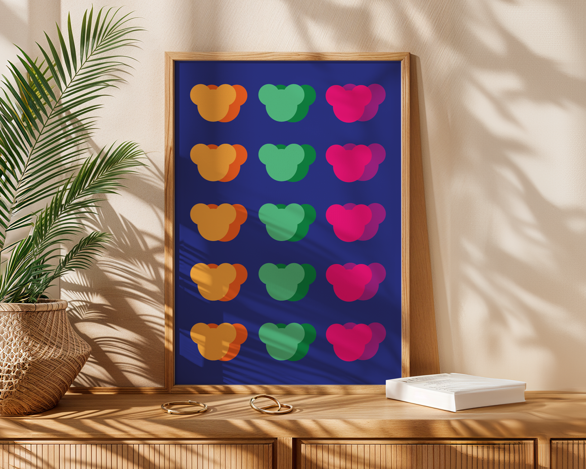 teddy bear print
