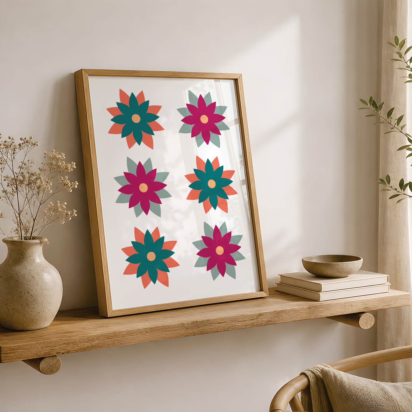 burgundy-botanical-print-shelf.jpg