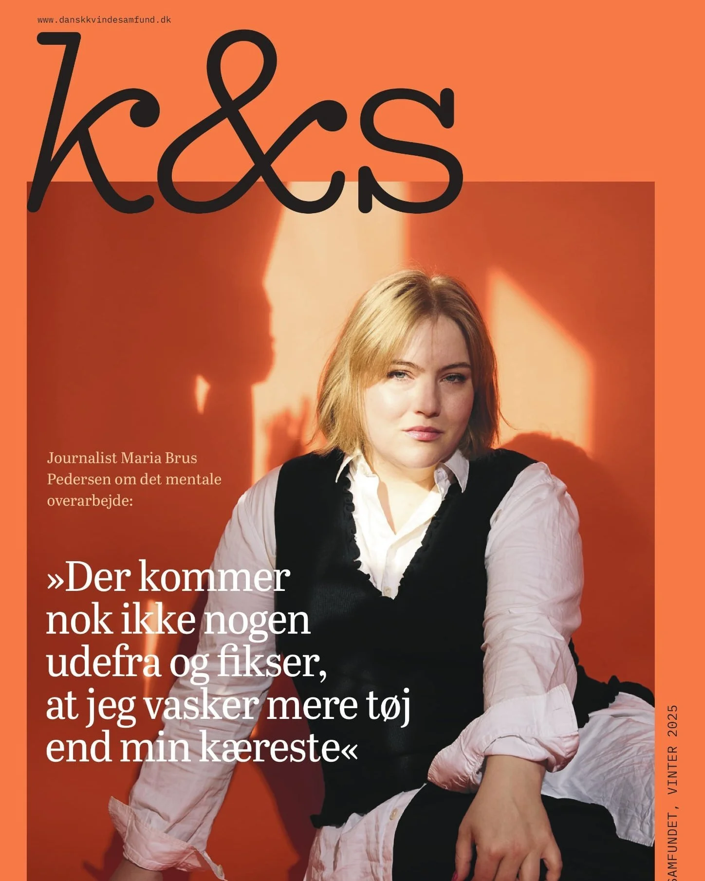 📰 Kvinden&Samfundet er landet!
Den nyeste udgave af Kvinden&Samfundet (nr. 1708) er netop kommet fra trykken - og lander i medlemmernes postkasser inden for de næste 14 dage.
🧠 Årets tema: De mentale byrder - og hvad de g&osla