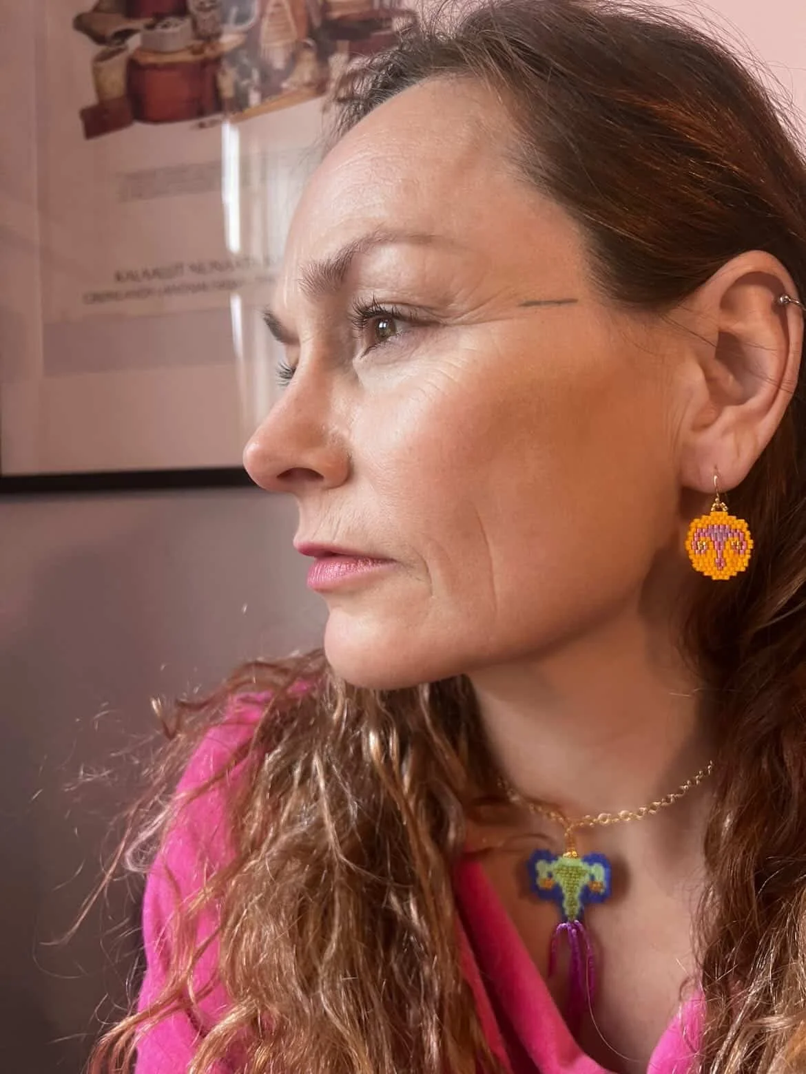 Øreringe | DKS x iverutitbylizatuperna | Orange