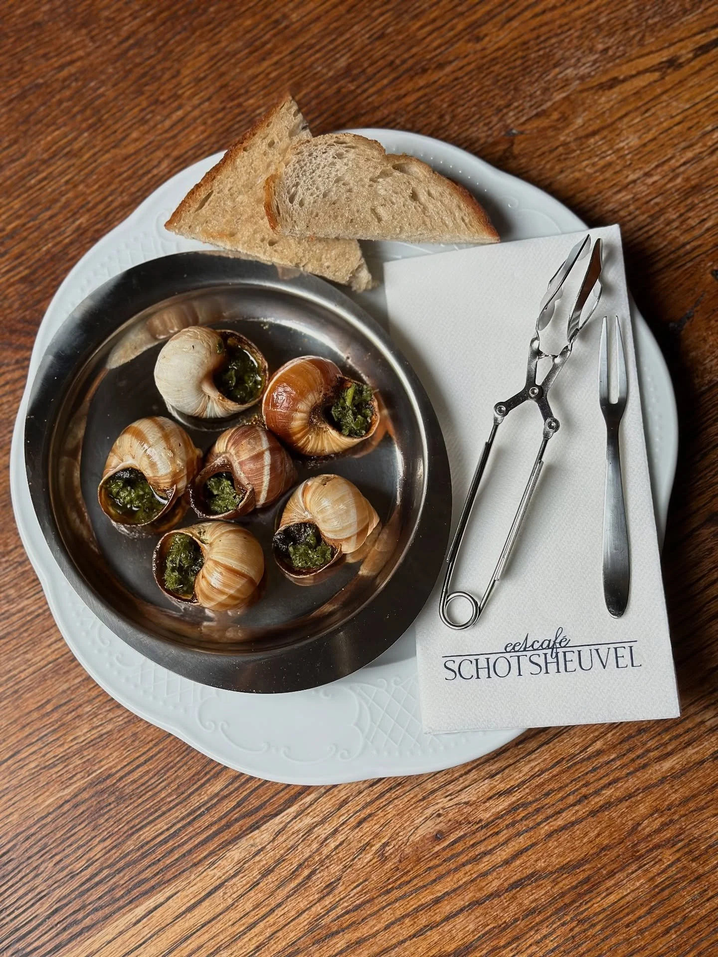 Escargots! Tijdelijk op ons menu… ✨