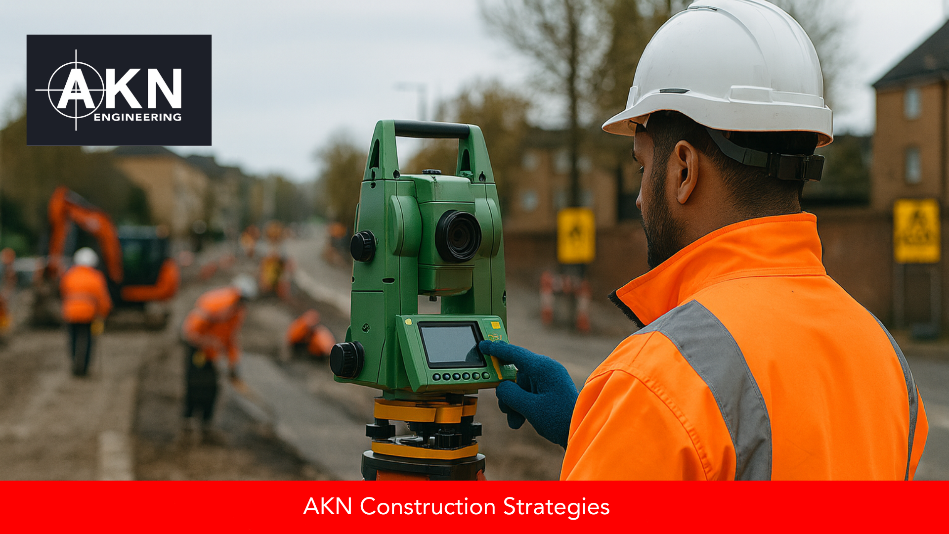 Total Station Accuracy UK – What It Means on Site — AKN Engineering Ltd