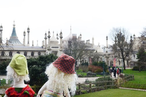 and they really loved Brighton Pavilion