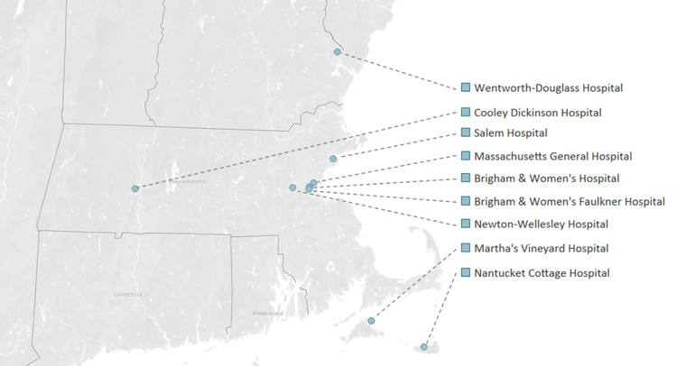 Our Hospitals — West Health Accelerator at Mass General Brigham