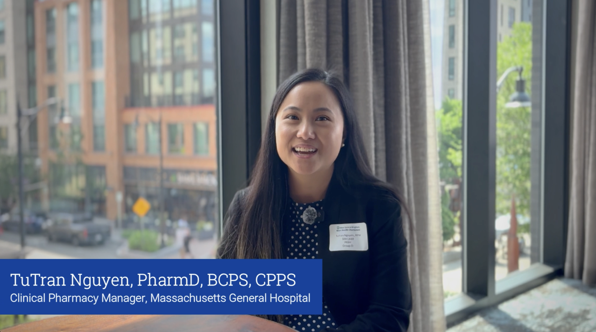 Video: Meet West Health Site Lead TuTran Nguyen, PharmD, BCPS, CPPS