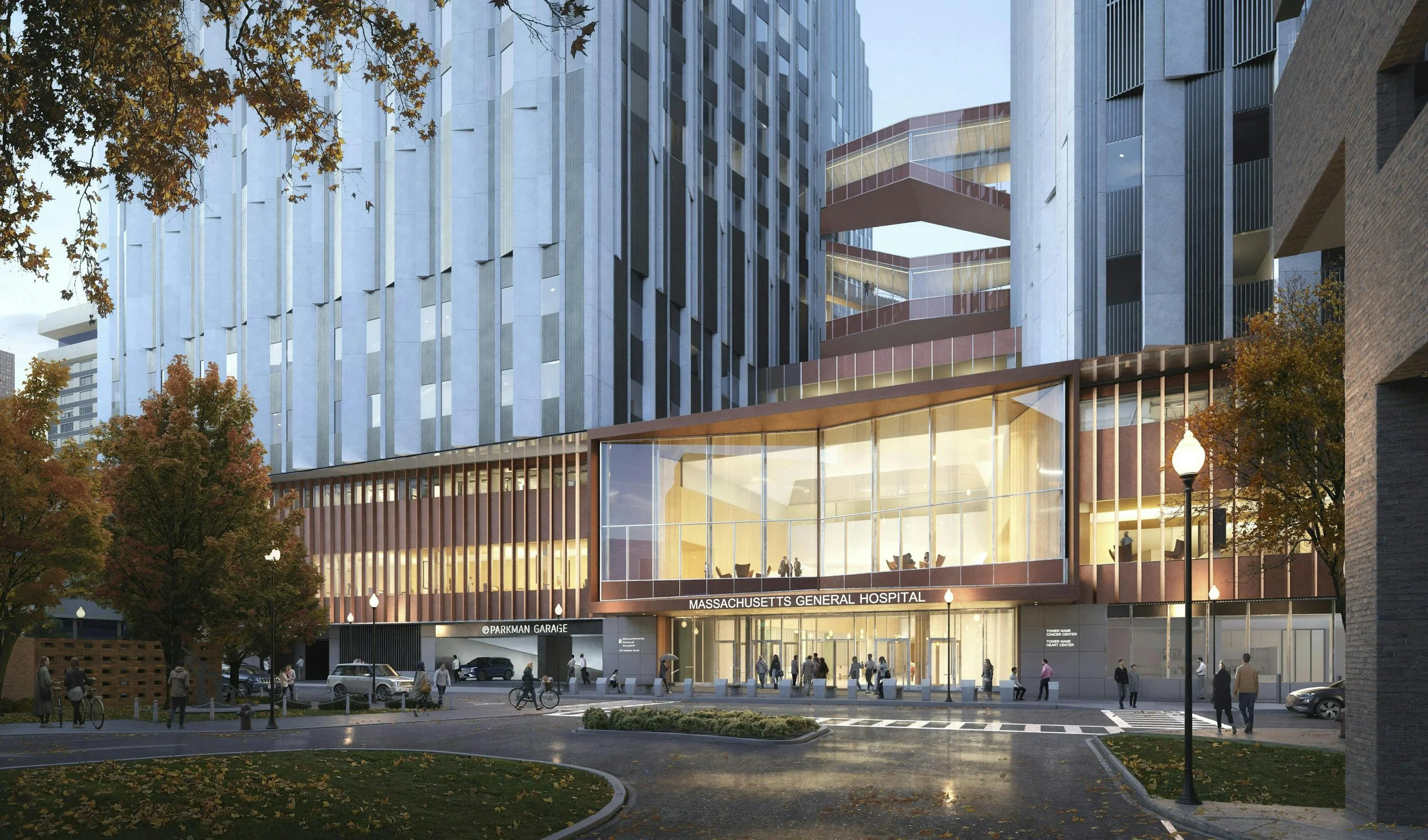 Exterior of Mass General Hospital