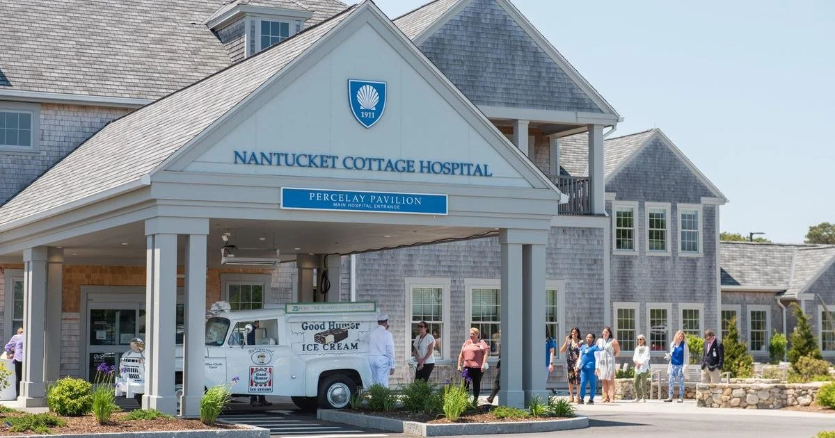 Exterior of Nantucket Cottage Hospital