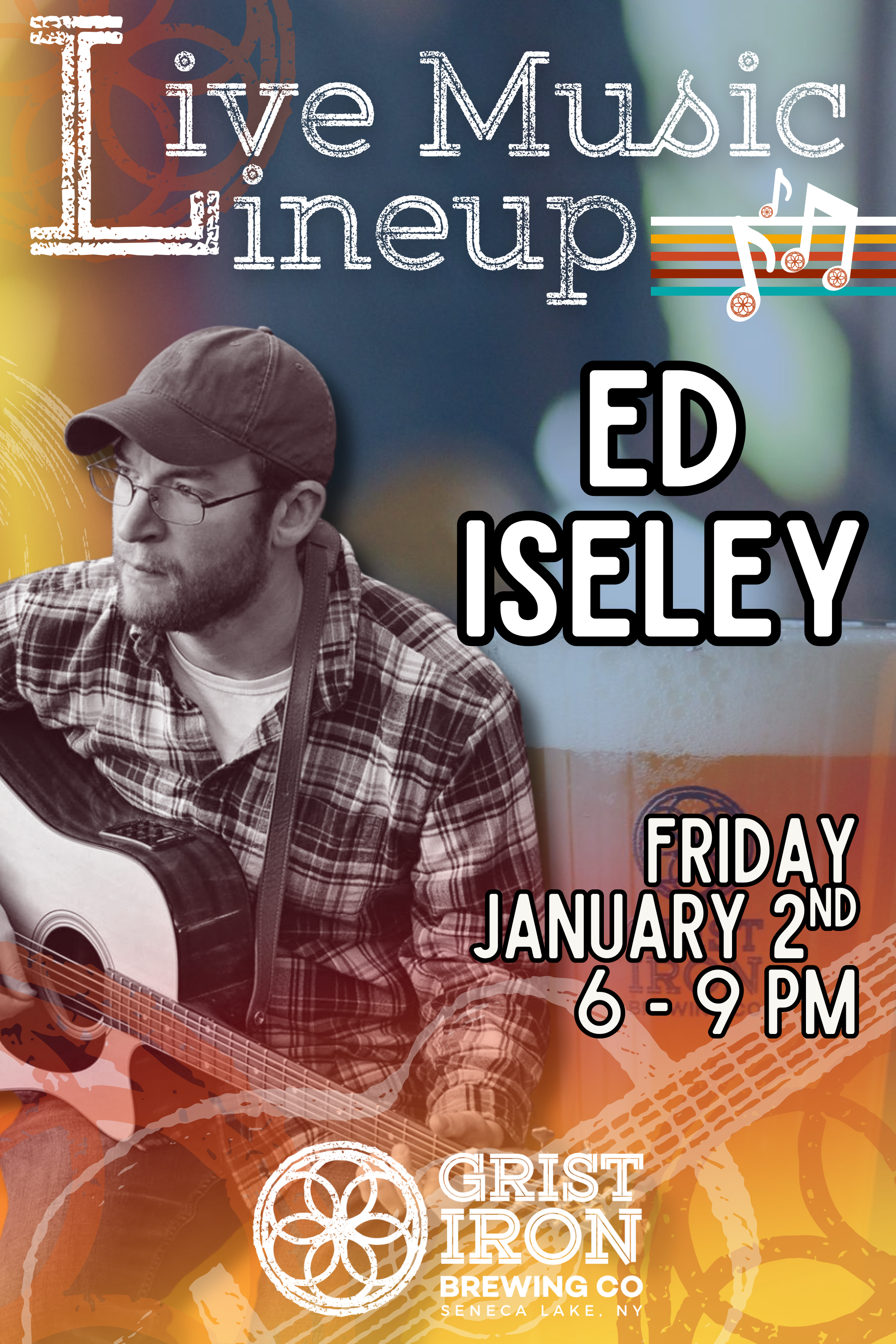 Ed Iseley at Grist Iron Brewing Company