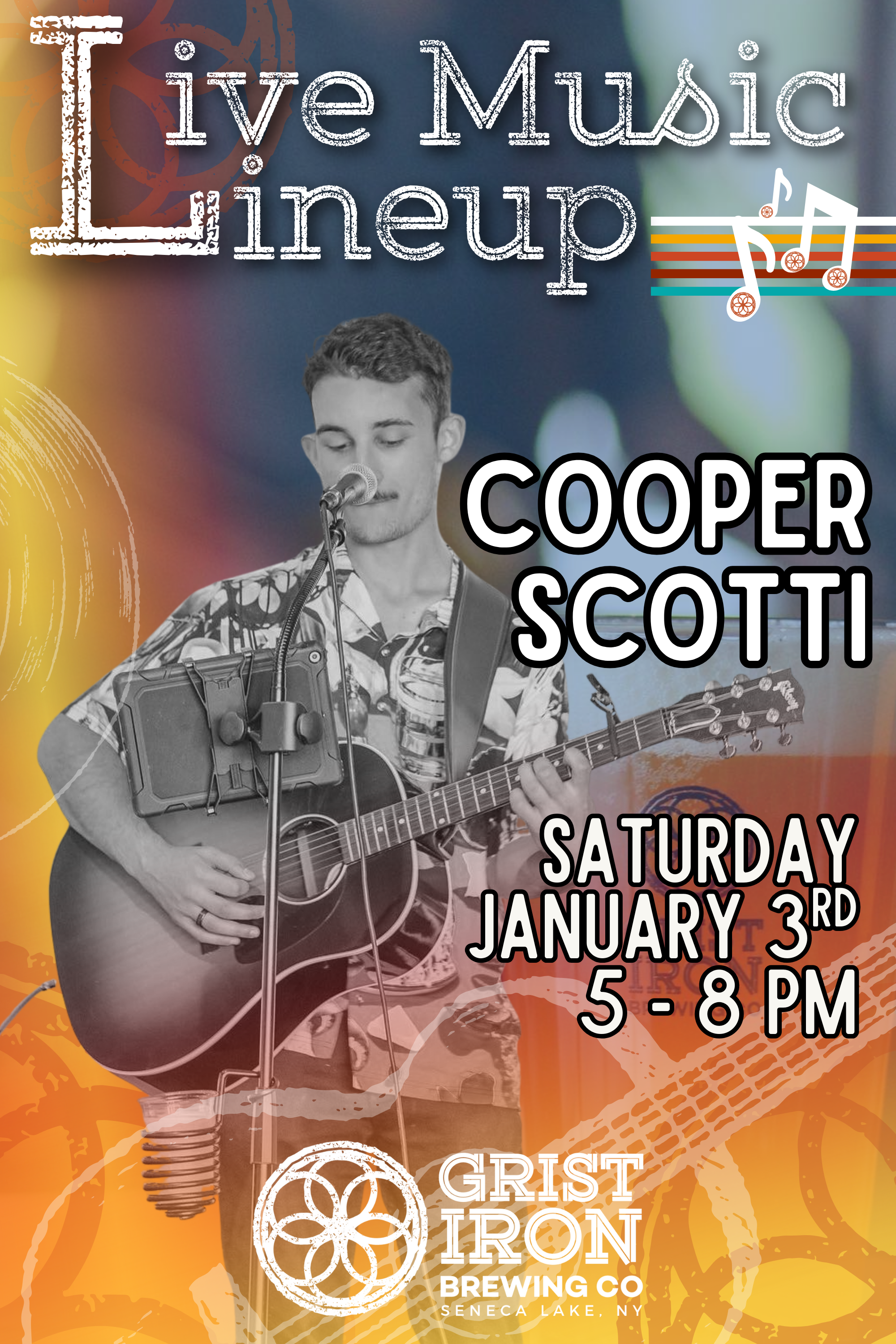 Cooper Scotti at Grist Iron Brewing Company