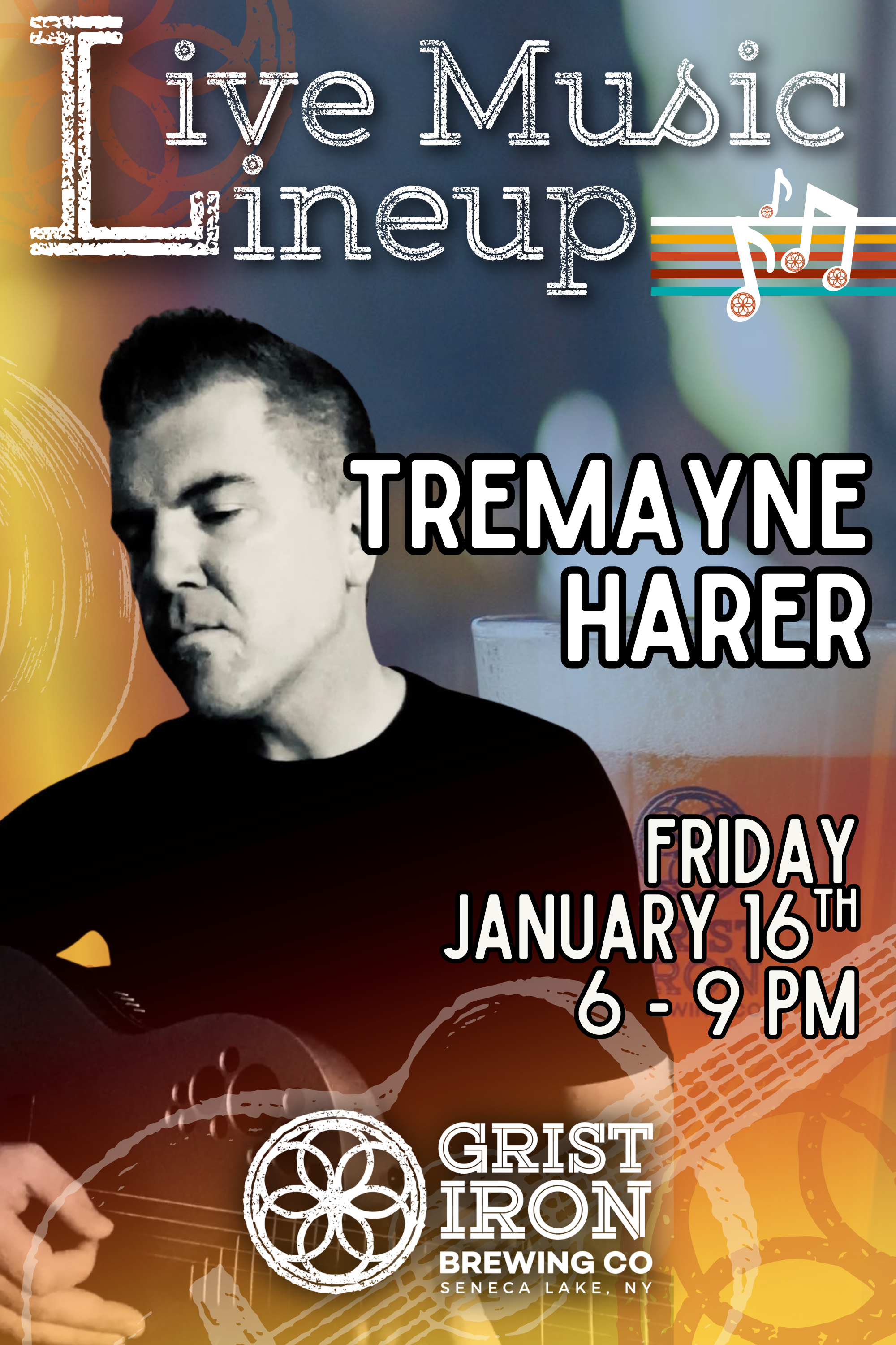 Tremayne Harer at Grist Iron Brewing Company