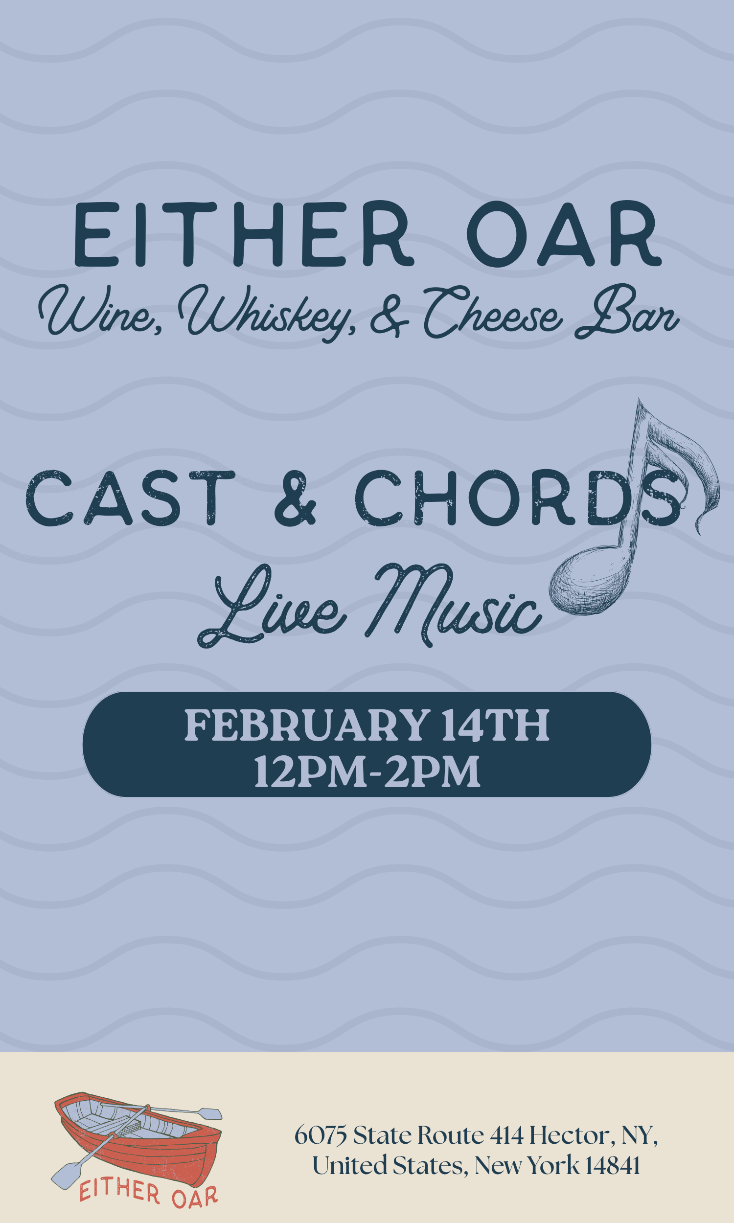 Cast &amp; Chords: Live Music @ Either Oar