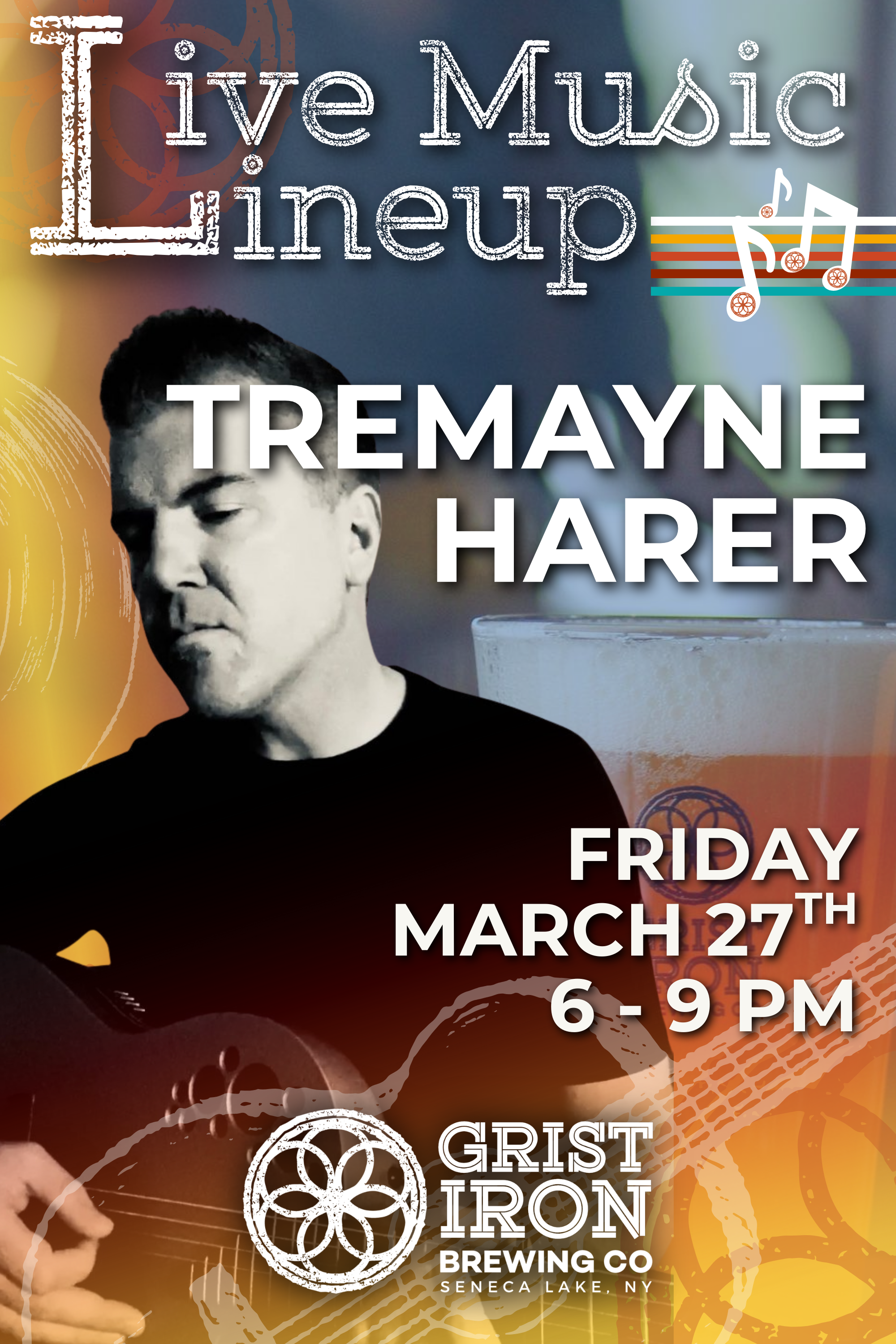 Tremayne Harer at Grist Iron Brewing Company