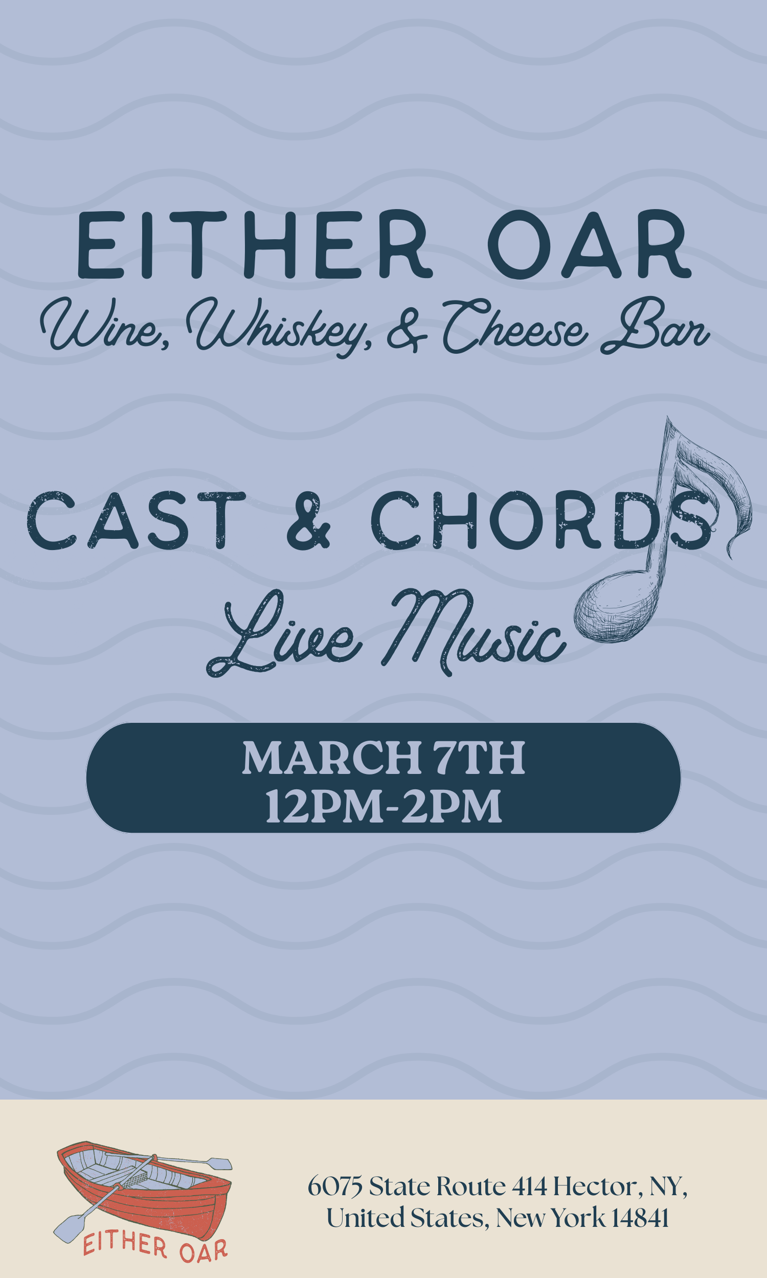 Cast &amp; Chords: Live Music @ Either Oar 