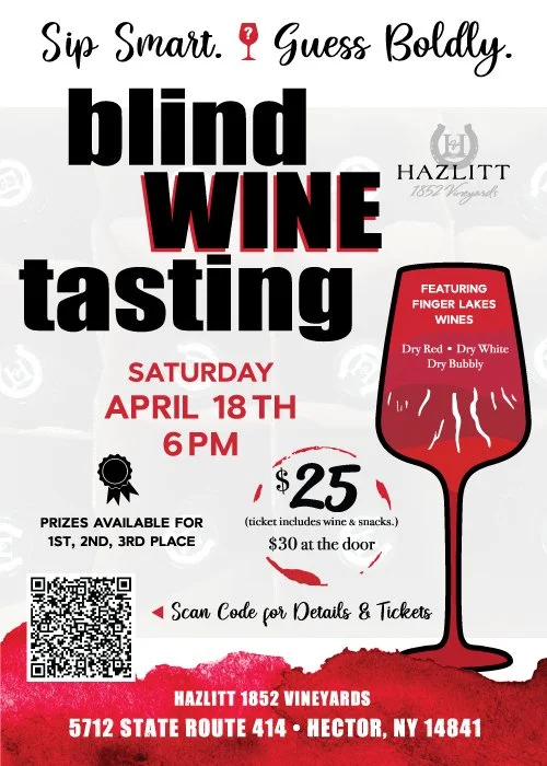 Hazlitt Blind Wine Tasting 