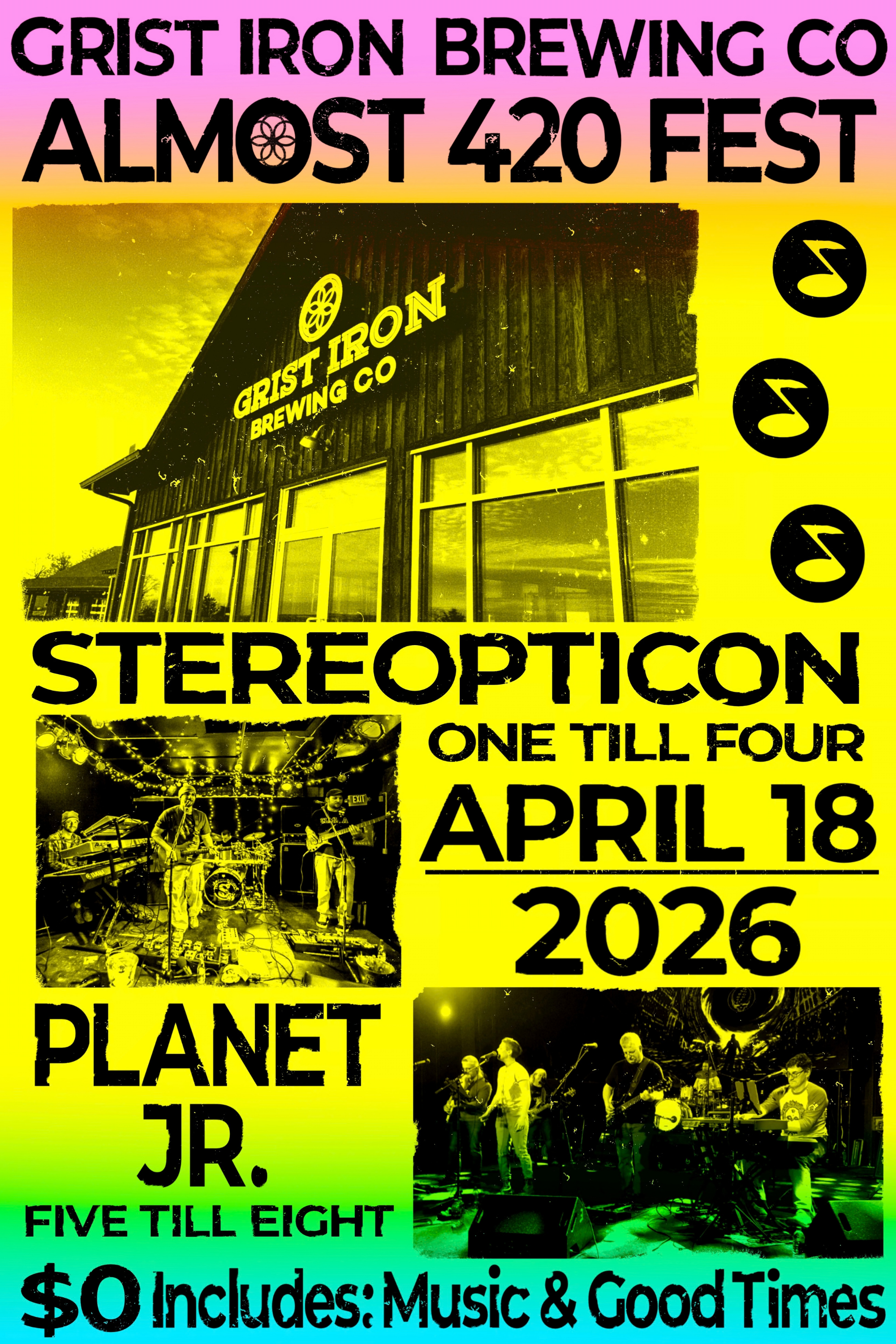 Almost 420 Fest at Grist Iron Brewing Company