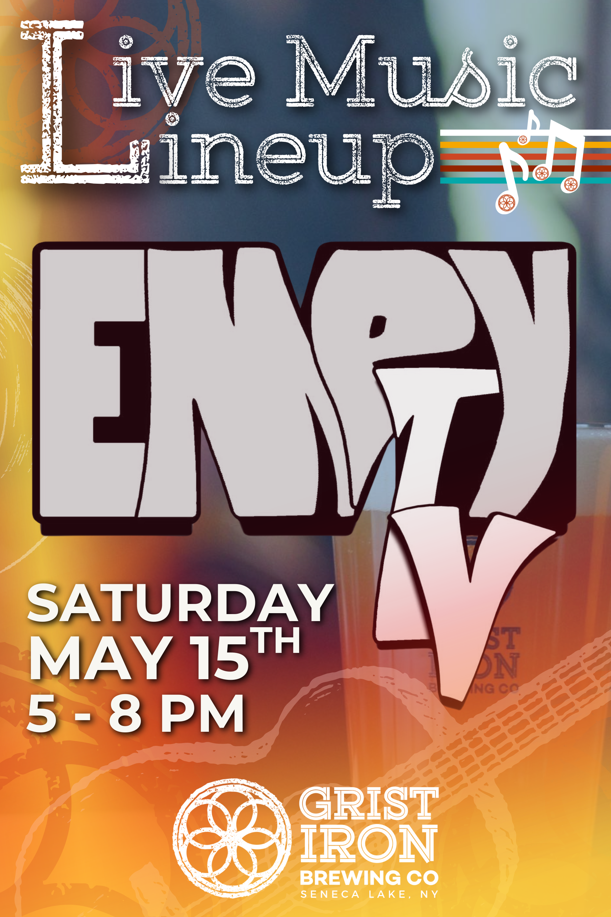 Empty V at Grist Iron Brewing Company