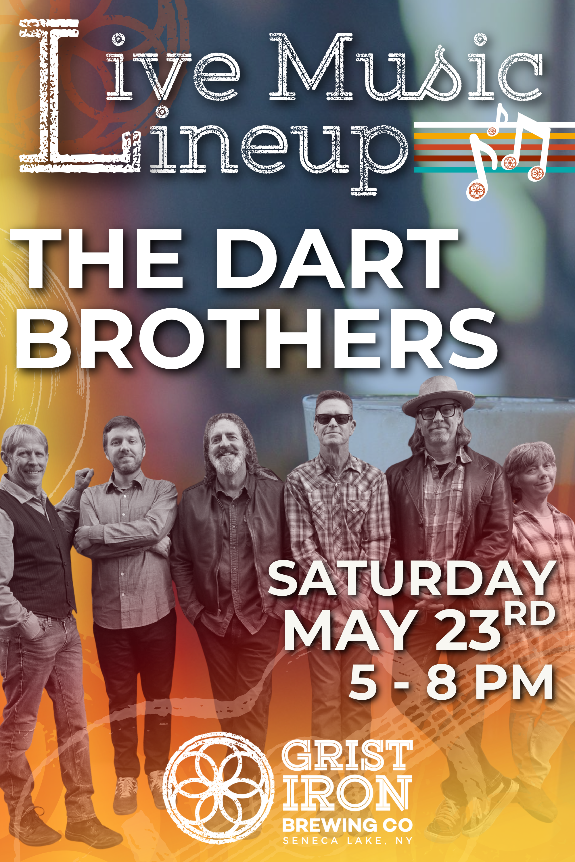 The Dart Brothers at Grist Iron Brewing Company