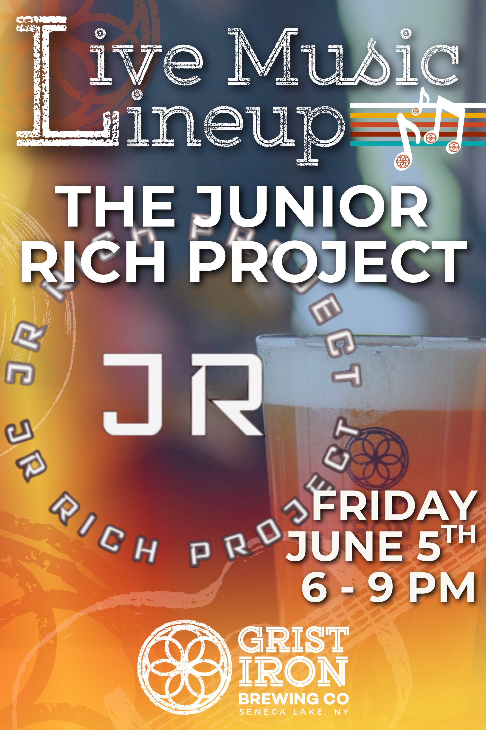 The Junior Rich Project at Grist Iron Brewing Company