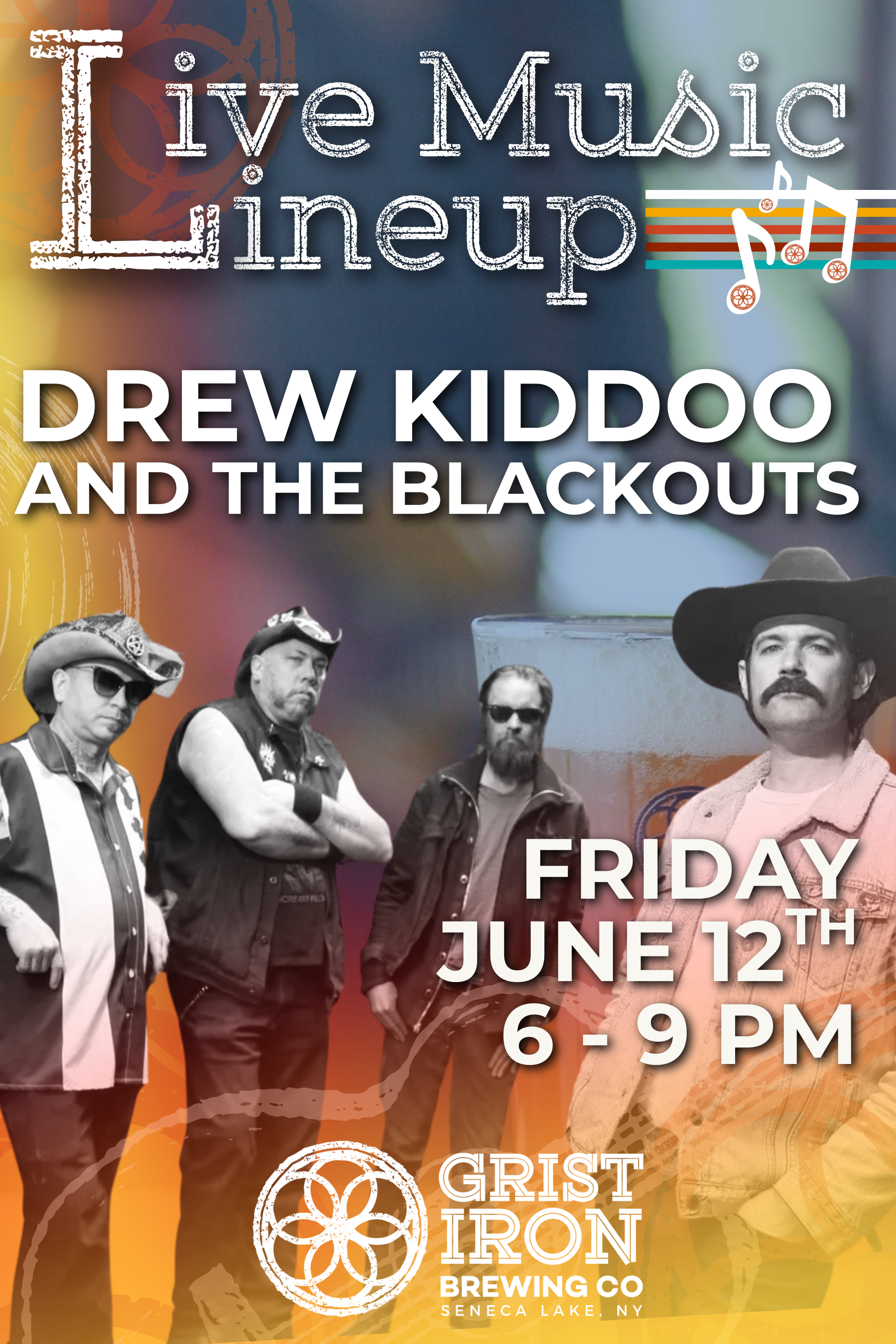 Drew Kiddoo and The Blackouts at Grist Iron Brewing Company