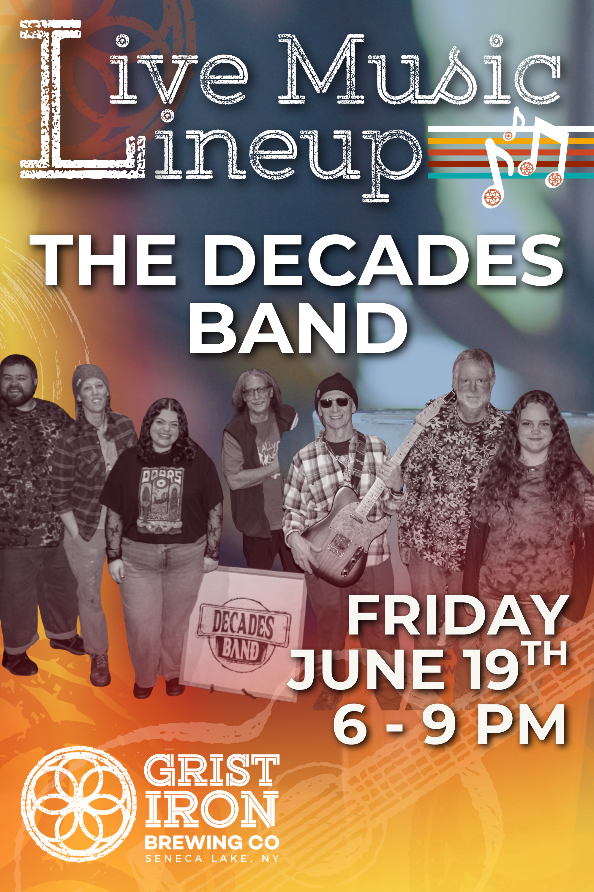 The Decades Band at Grist Iron Brewing Company