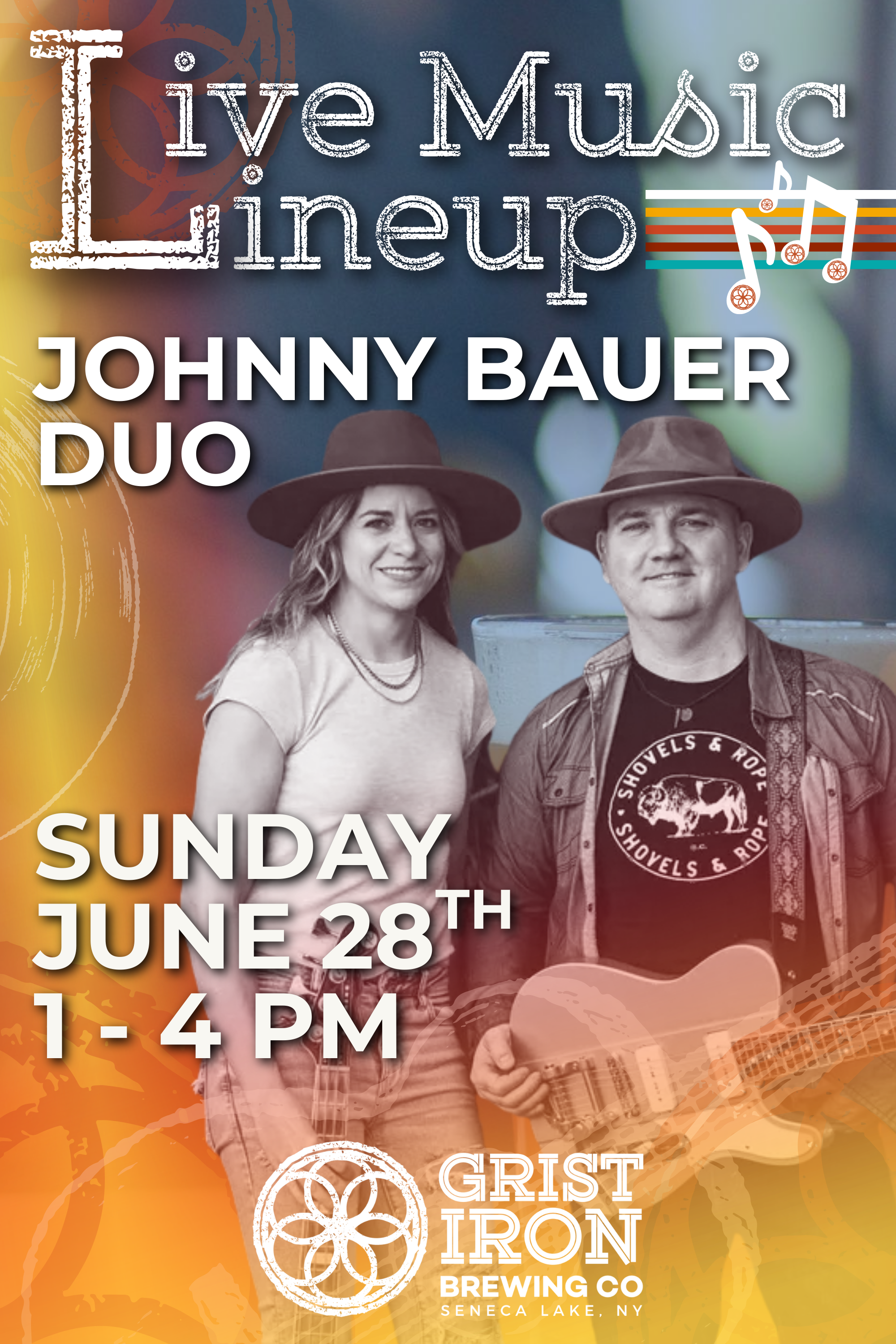 Johnny Bauer Duo at Grist Iron Brewing Company