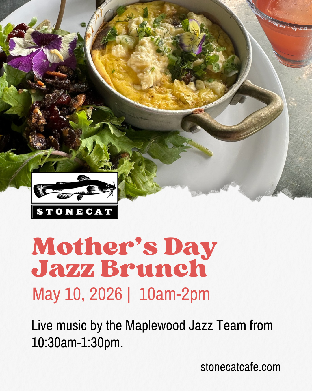 Mother's Day Brunch at the Stonecat Café