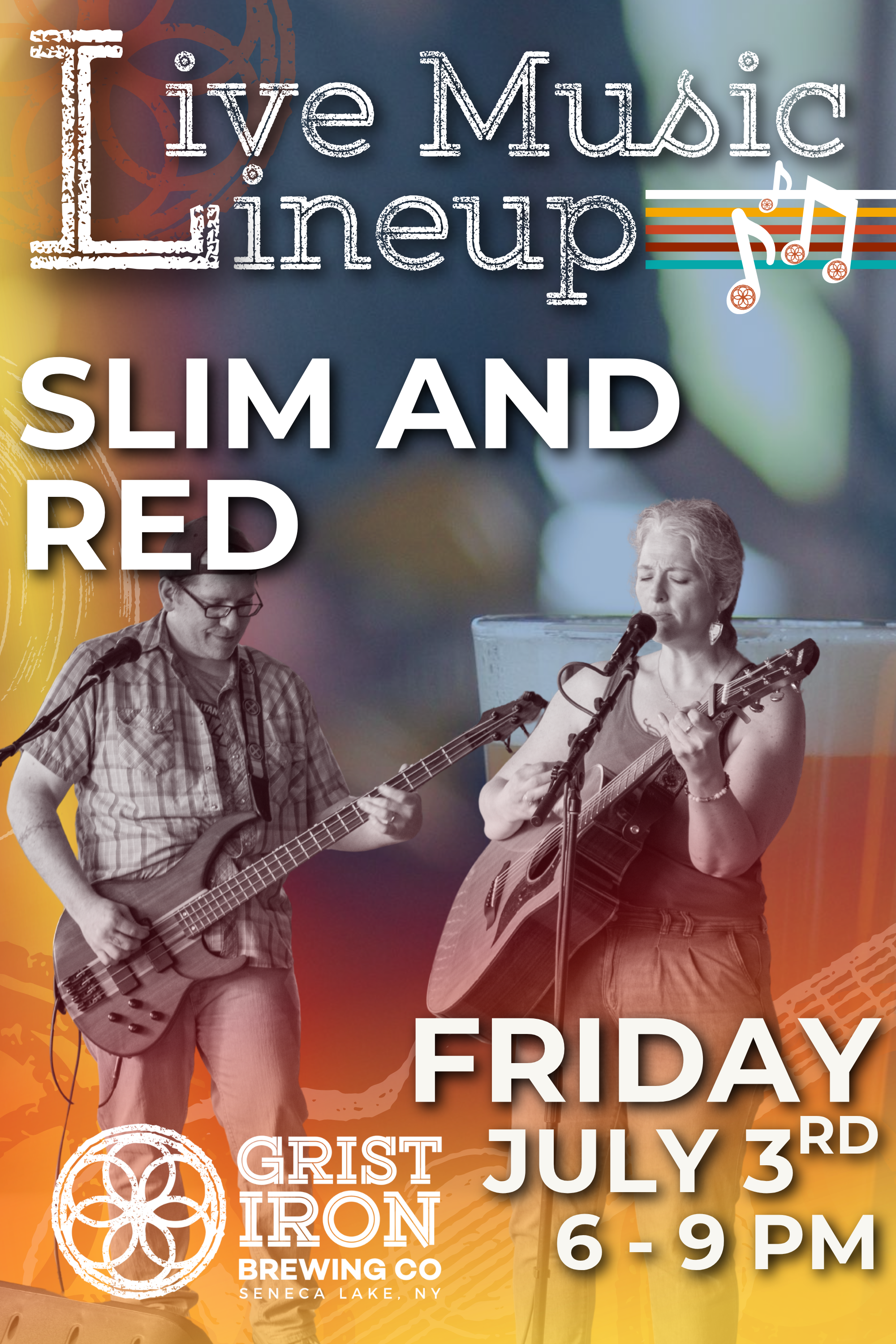 Slim and Red at Grist Iron Brewing Company