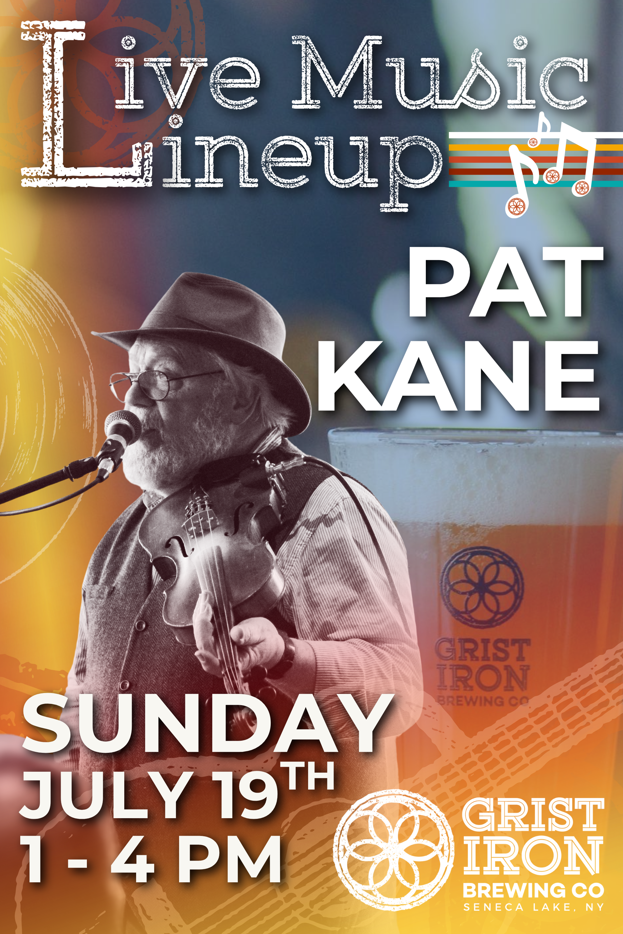 Pat Kane at Grist Iron Brewing Company