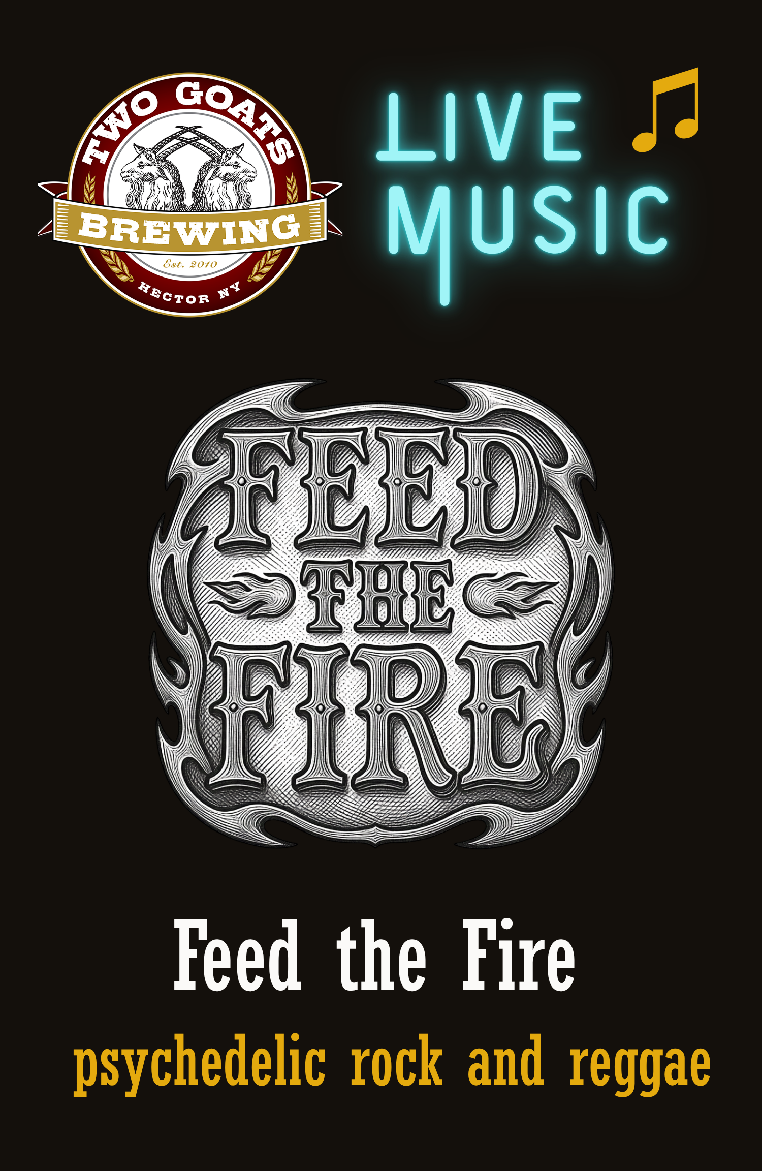 Feed the Fire @ Two Goats