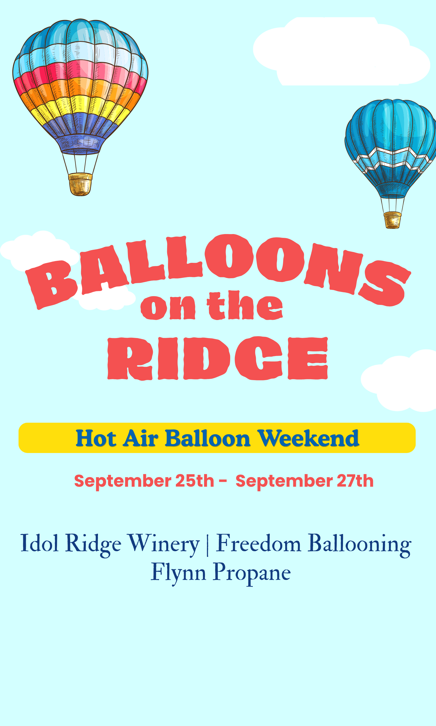 Balloons on the Ridge: Hot Air Balloon Weekend 2026