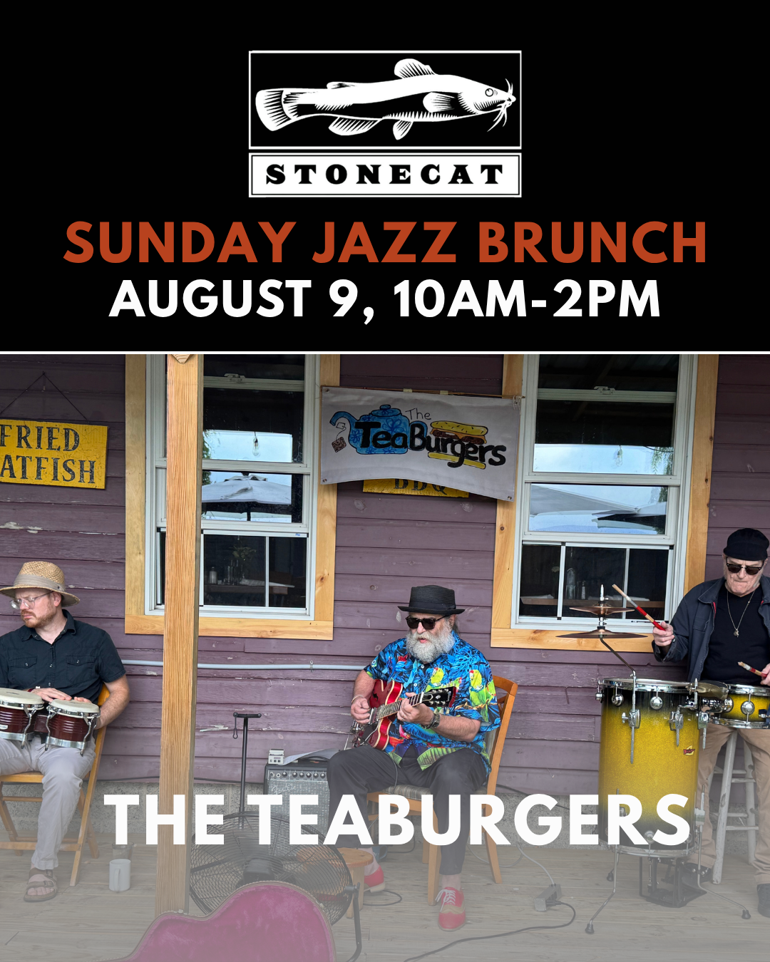 Sunday Jazz Brunch with The TeaBurgers