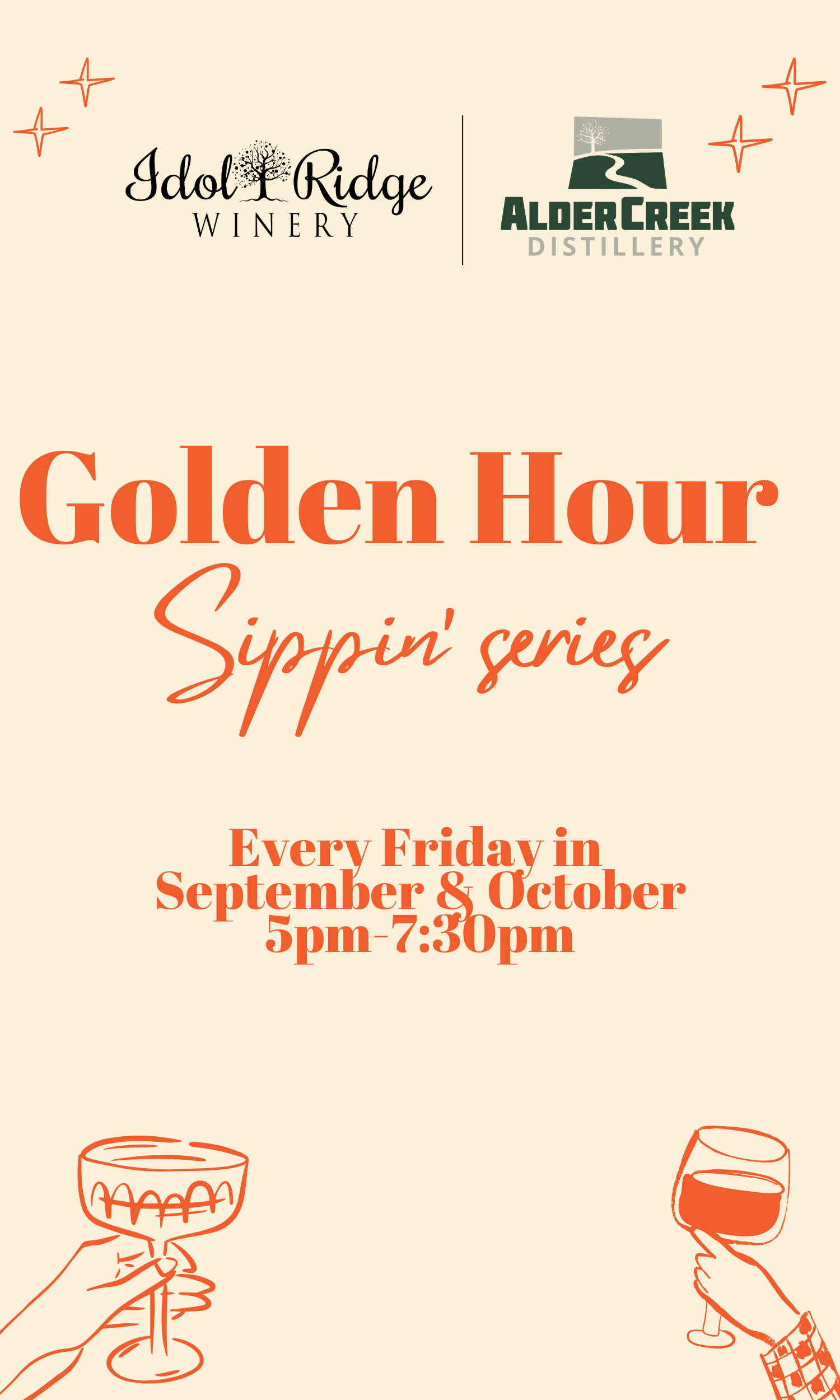 Golden Hour Sippin’ Series @ Idol Ridge Winery