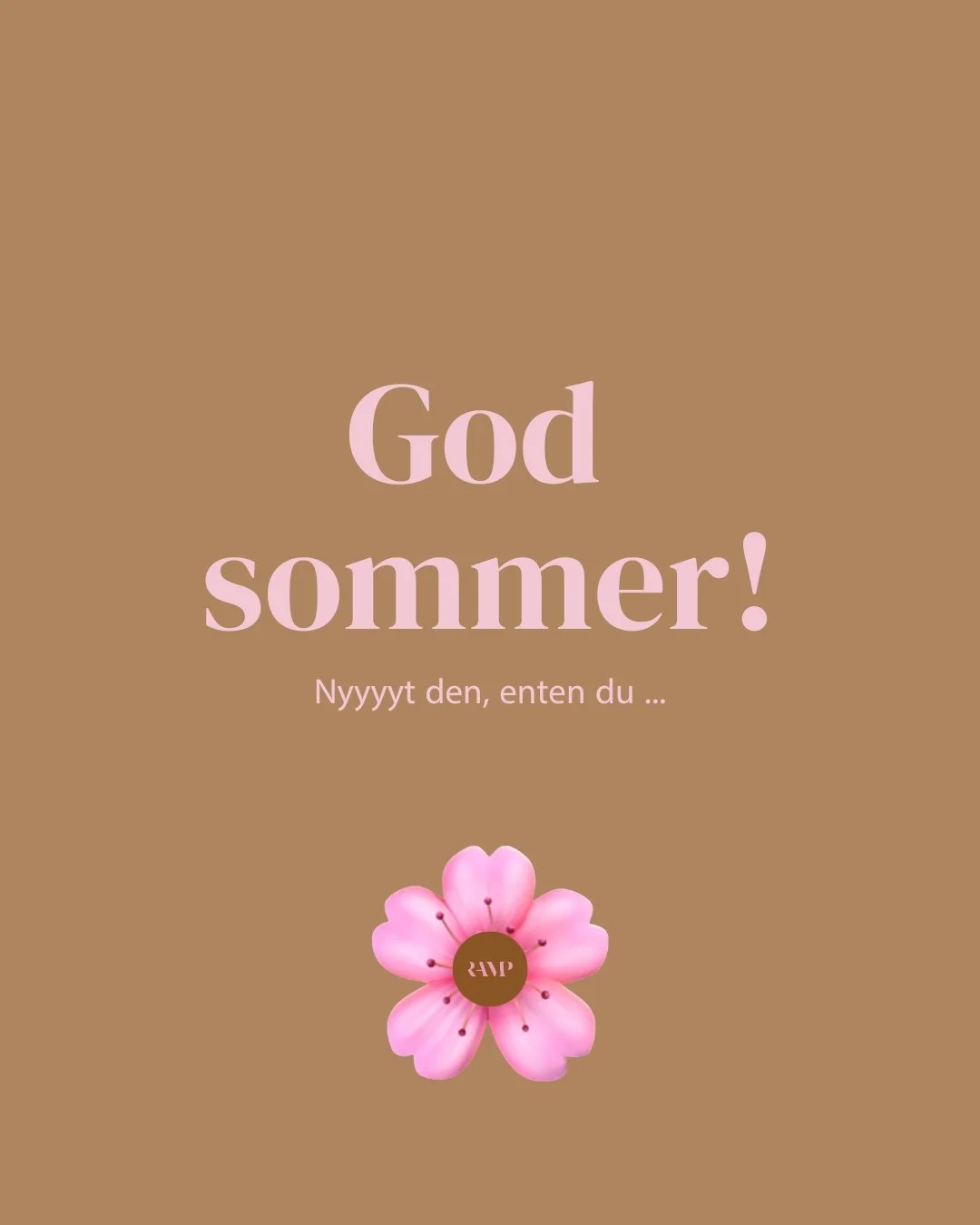 &Oslash;nsker dere alle en herlig sommer🌸

Fyll opp minneboken, lad batterien og kos dere med alle de sm&aring; &oslash;yeblikkene som svirrer forbi i sommervarmen.

Jeg surrer rundt b&aring;de her og der. Gleder meg allerede til &aring; ta fatt p&a