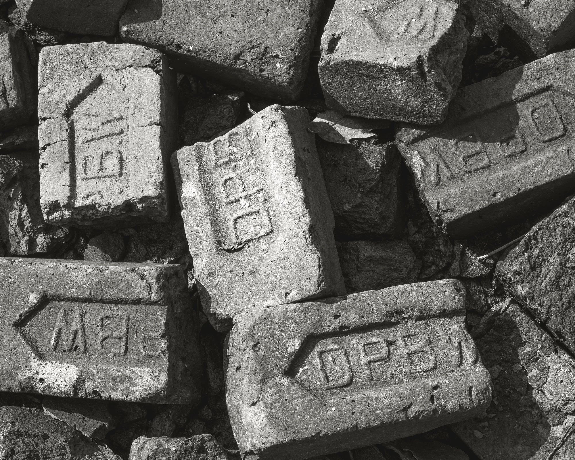 Brick Beach, 2026, archival pigment print, 20 in. x 25 in.