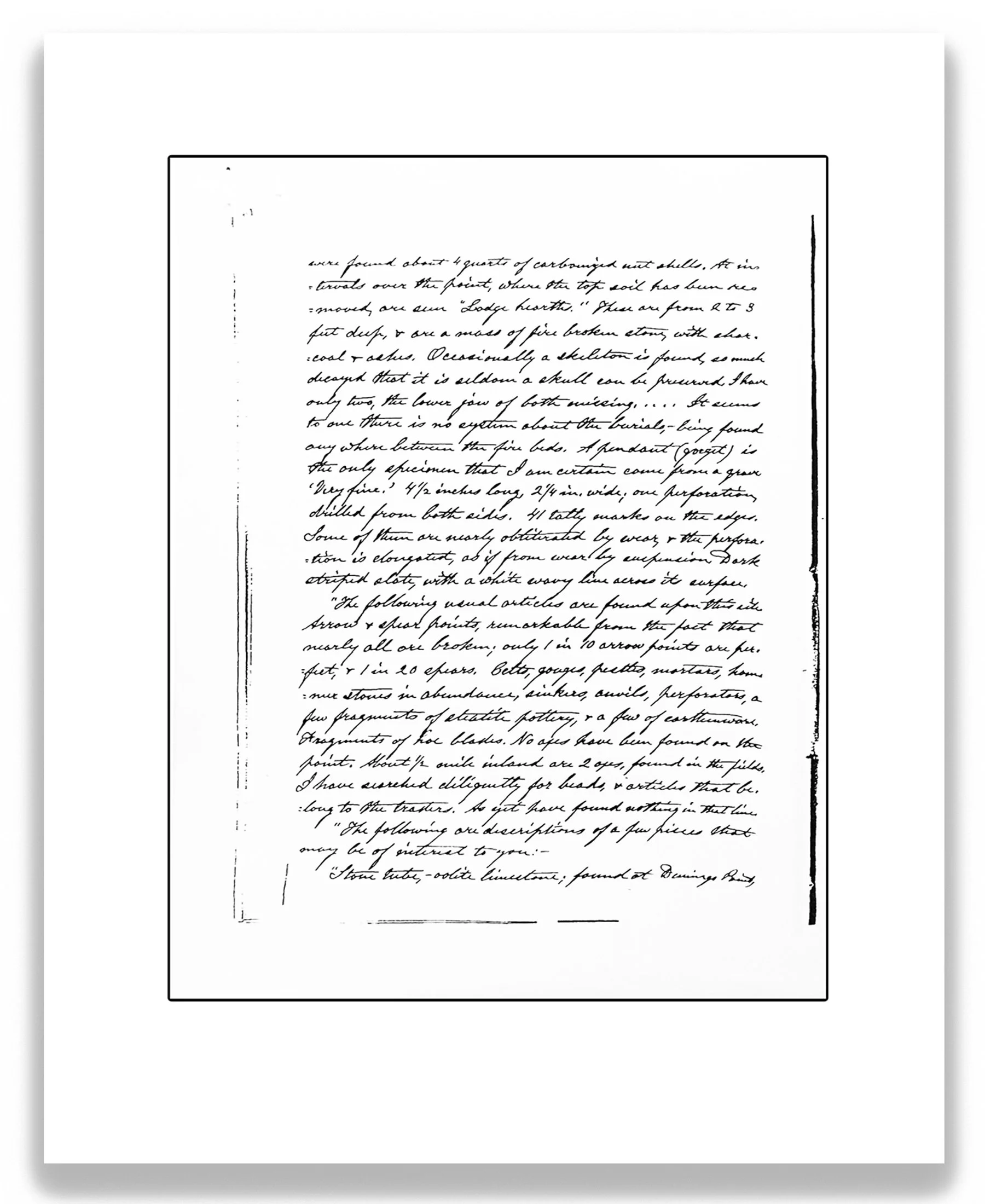 Occasionally a Skeleton Is Found, 2026, inkjet print on archival paper mounted on wood panel, 10 in x 8 in.