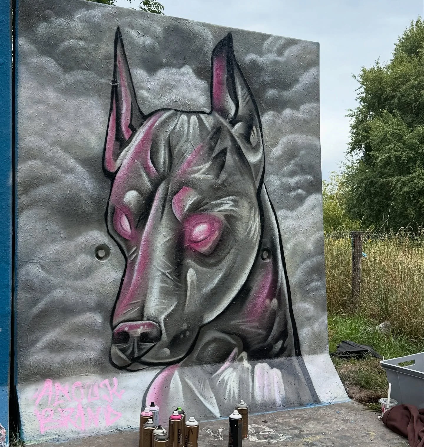 My work during the Kings of Colors Graffiti jam &lsquo;25 @kingsofcolors