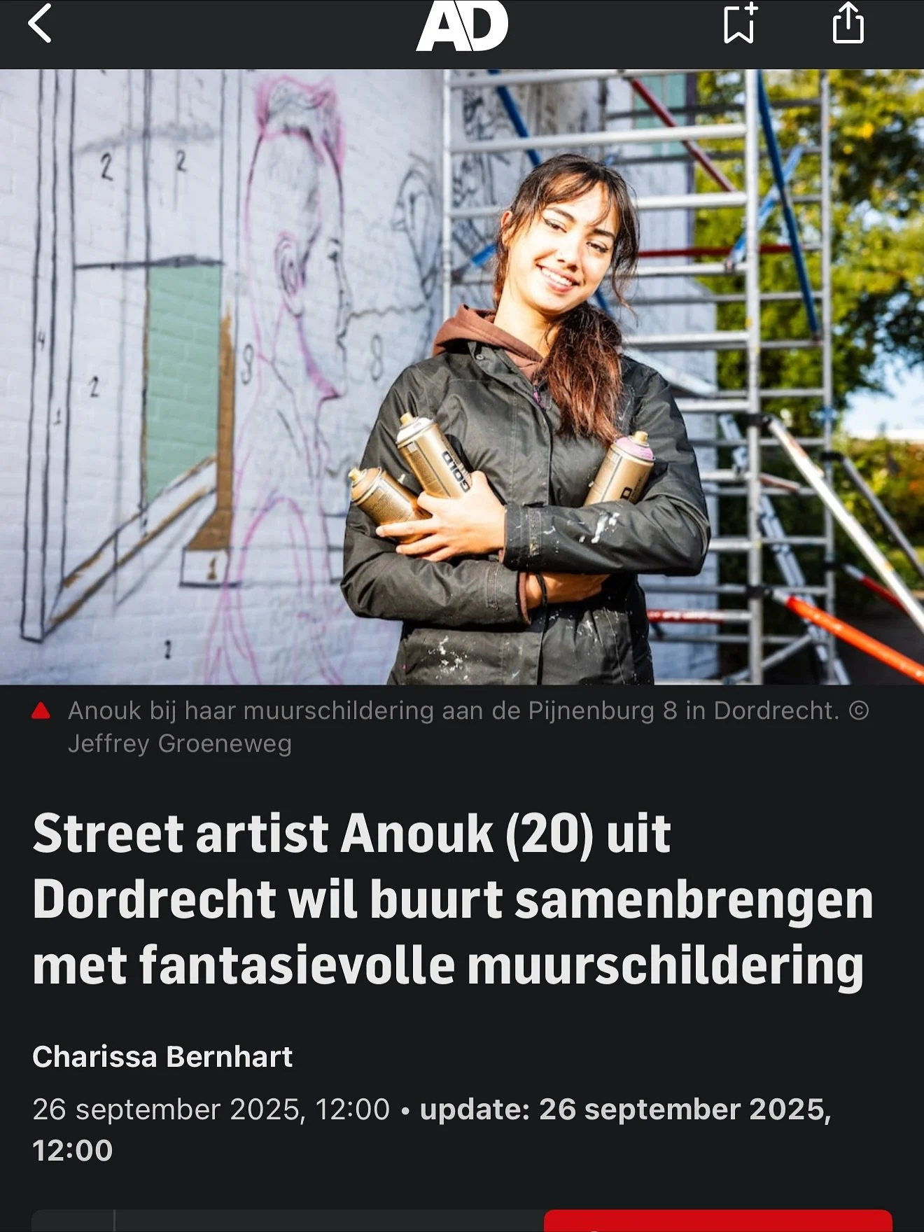 Superrrrr veel media berichten afgelopen tijd🕺 in AD (de Dordtenaar) en Dordt Centraal

Heb je mij gezien in de krant de laatste tijd?