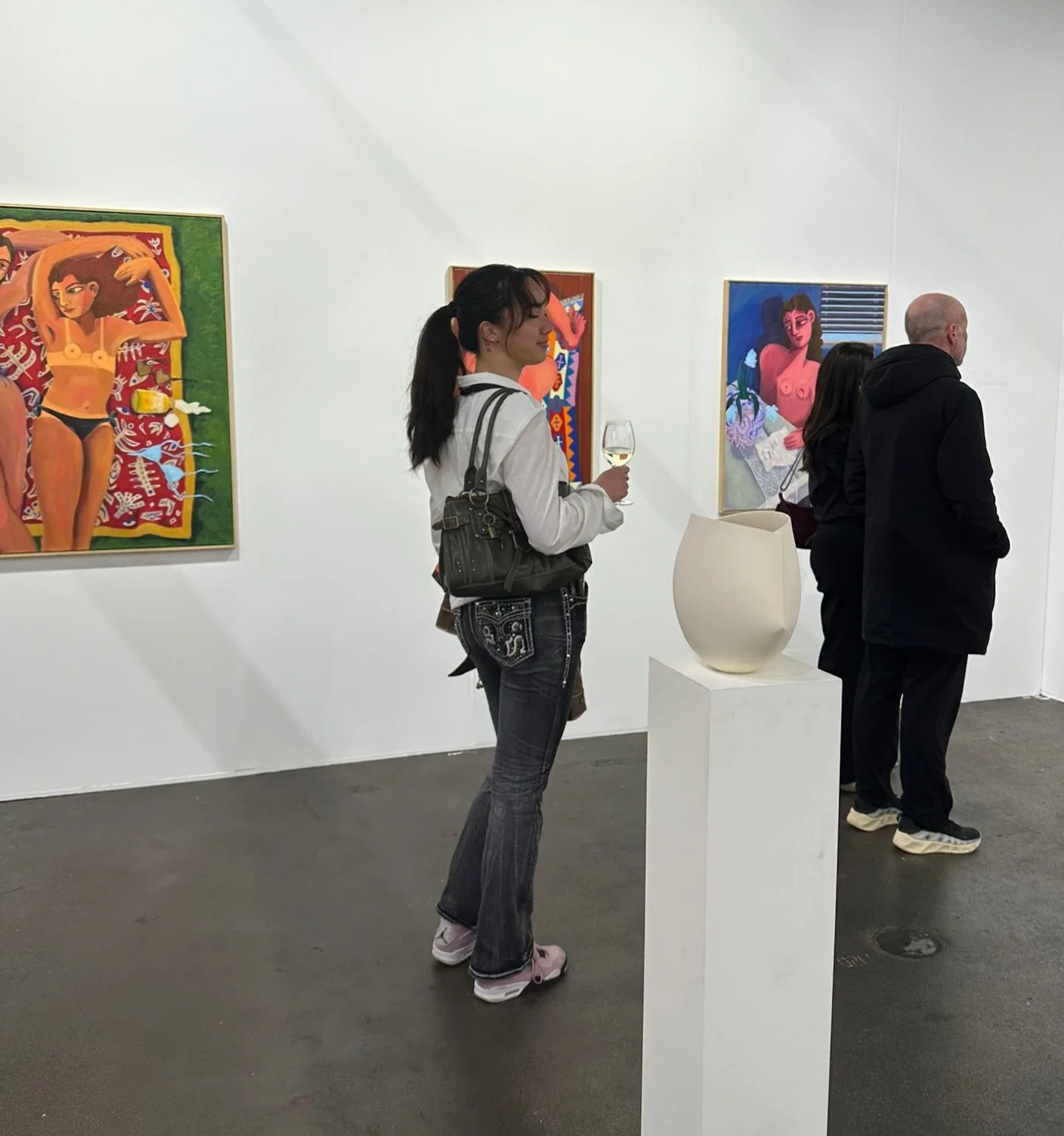 Got invited to @art_rotterdam 🩷 thanks for the invite, we had a lovely time. Let&rsquo;s manifest to have an exhibition there one day as well ✨