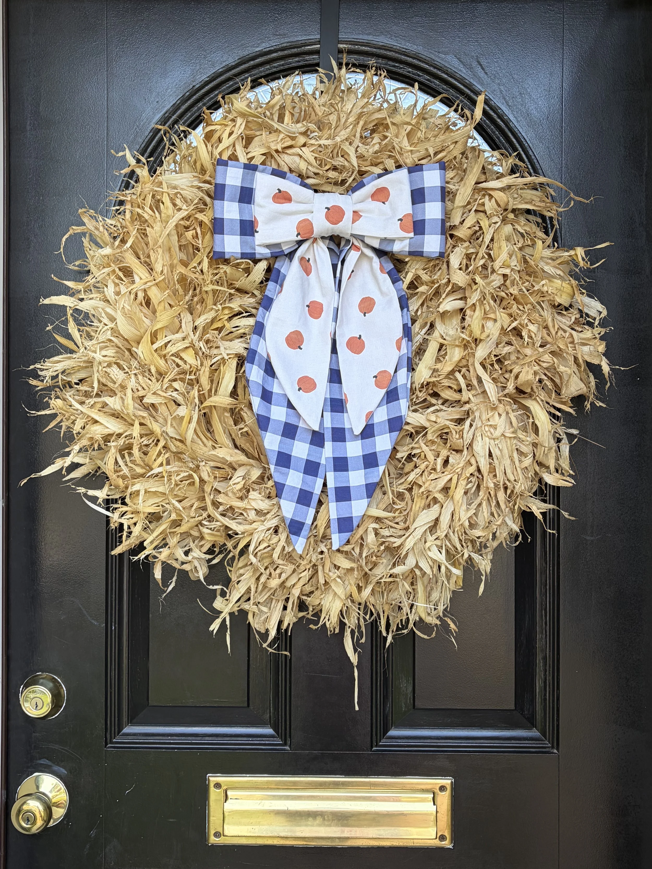 Pumpkin Patch Wreath Bow