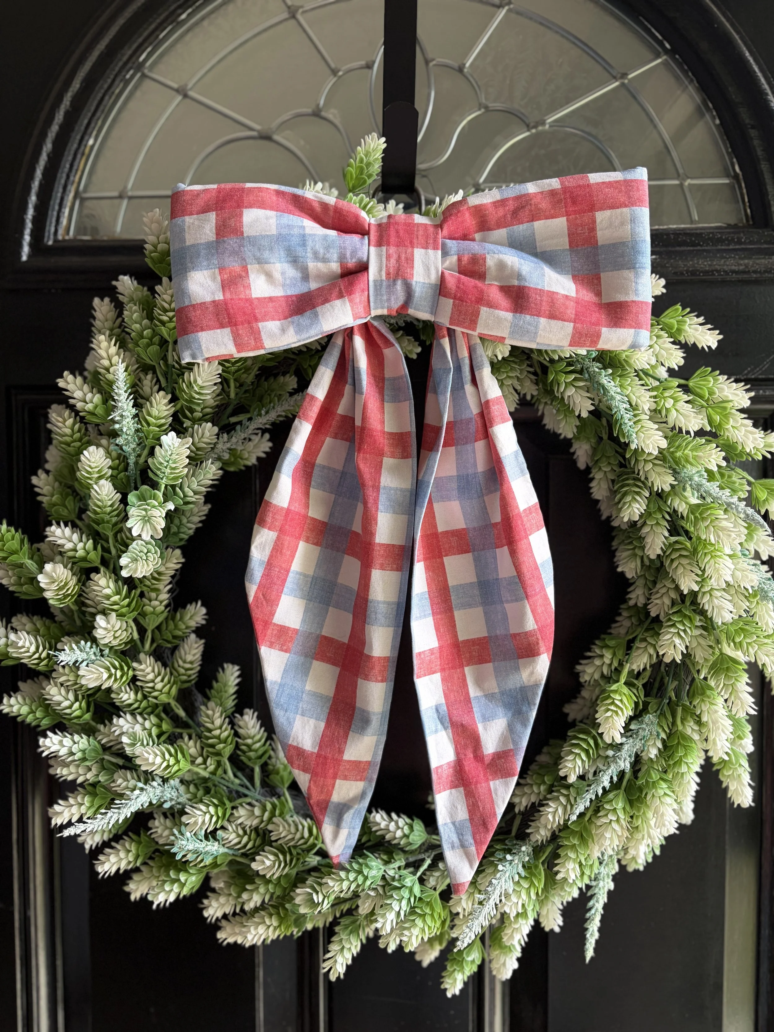 Patriot Picnic Wreath Bow