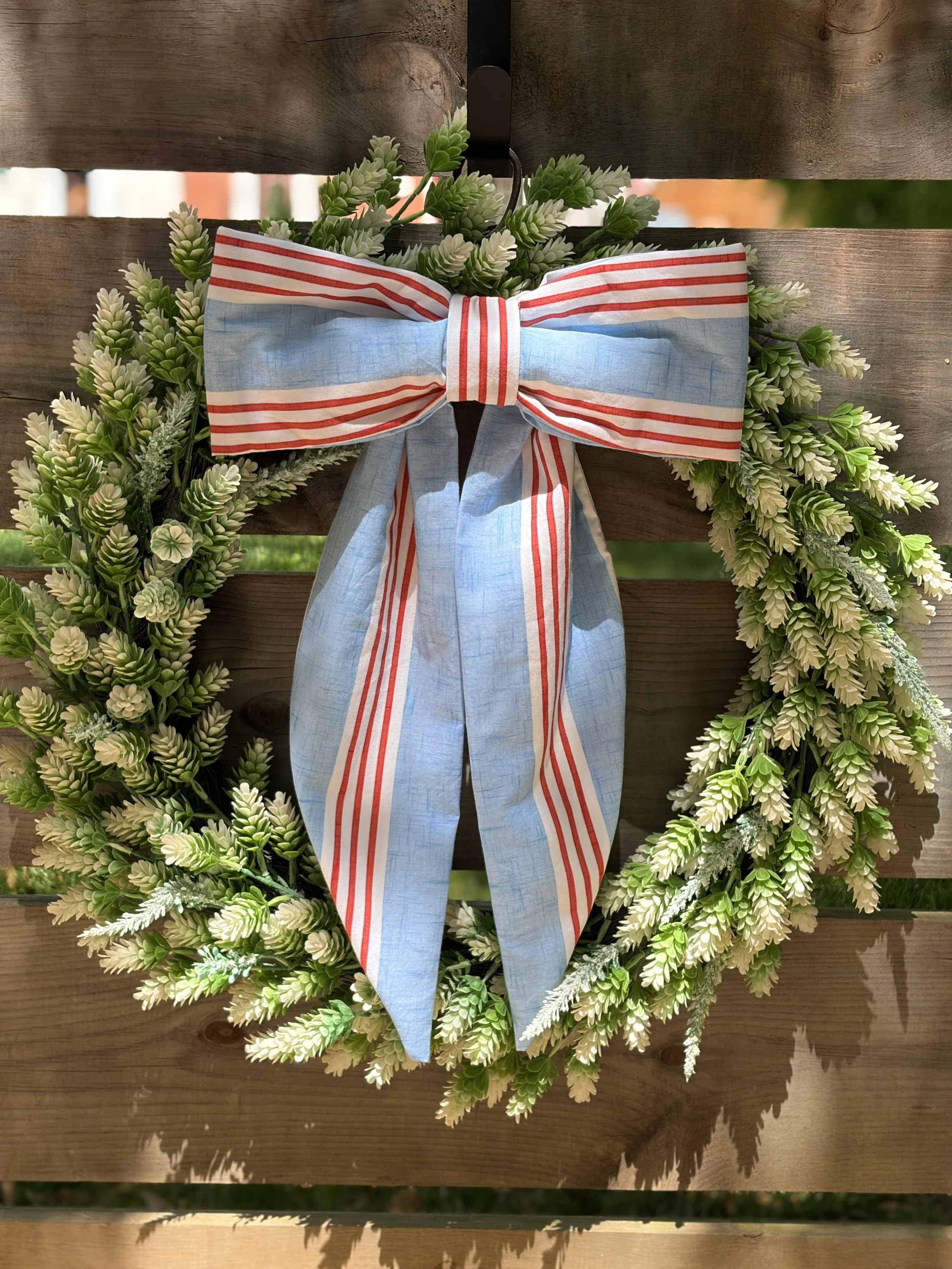 Chambray Bow
