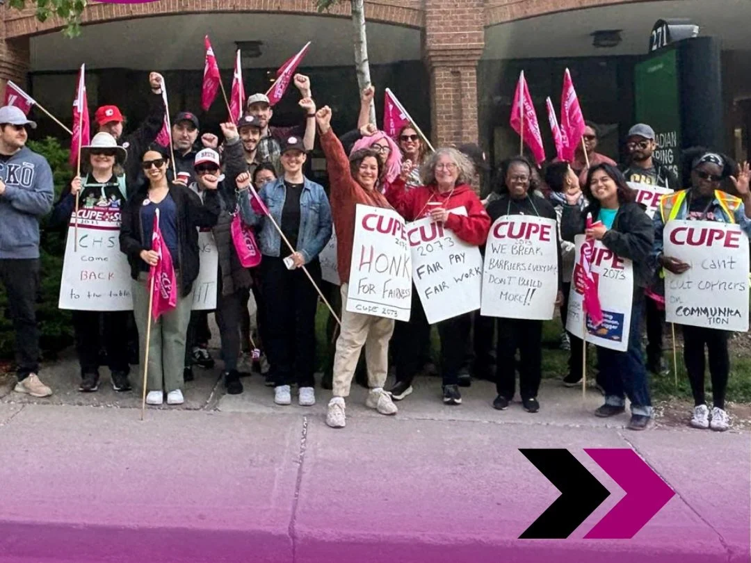 Solidarity with Local 2703!