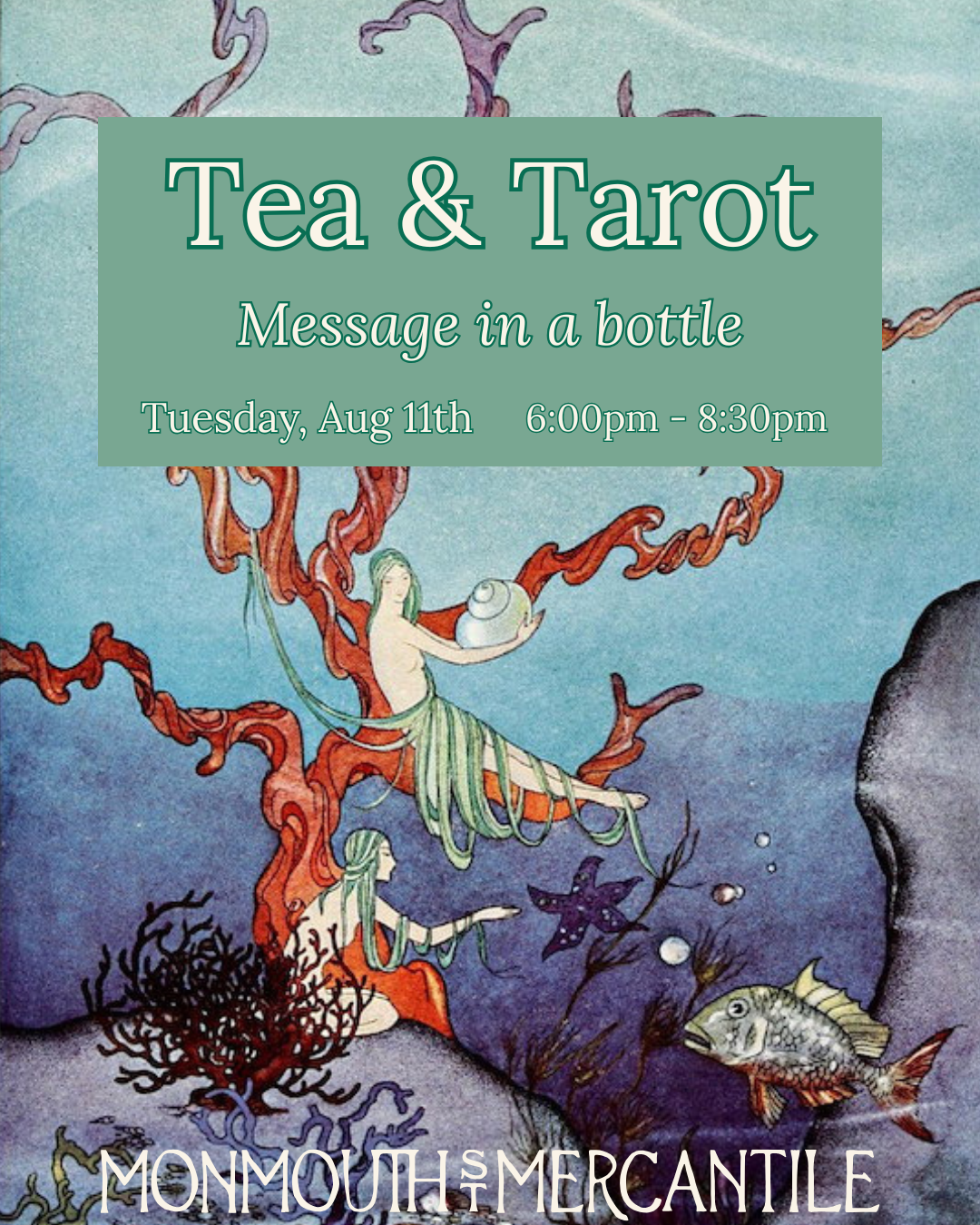 Tea & Tarot: Message in a Bottle