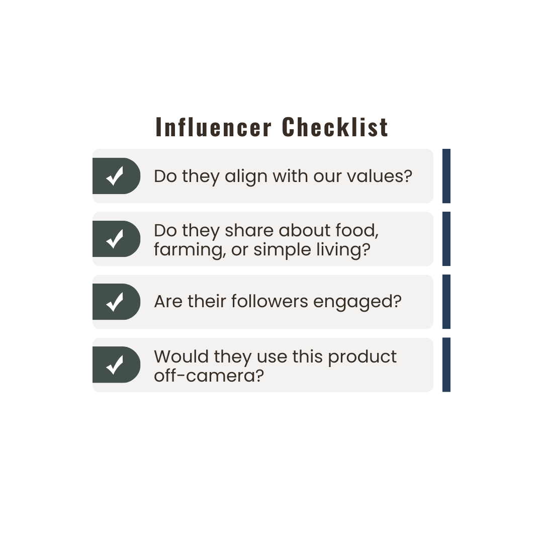 Working with Influencers