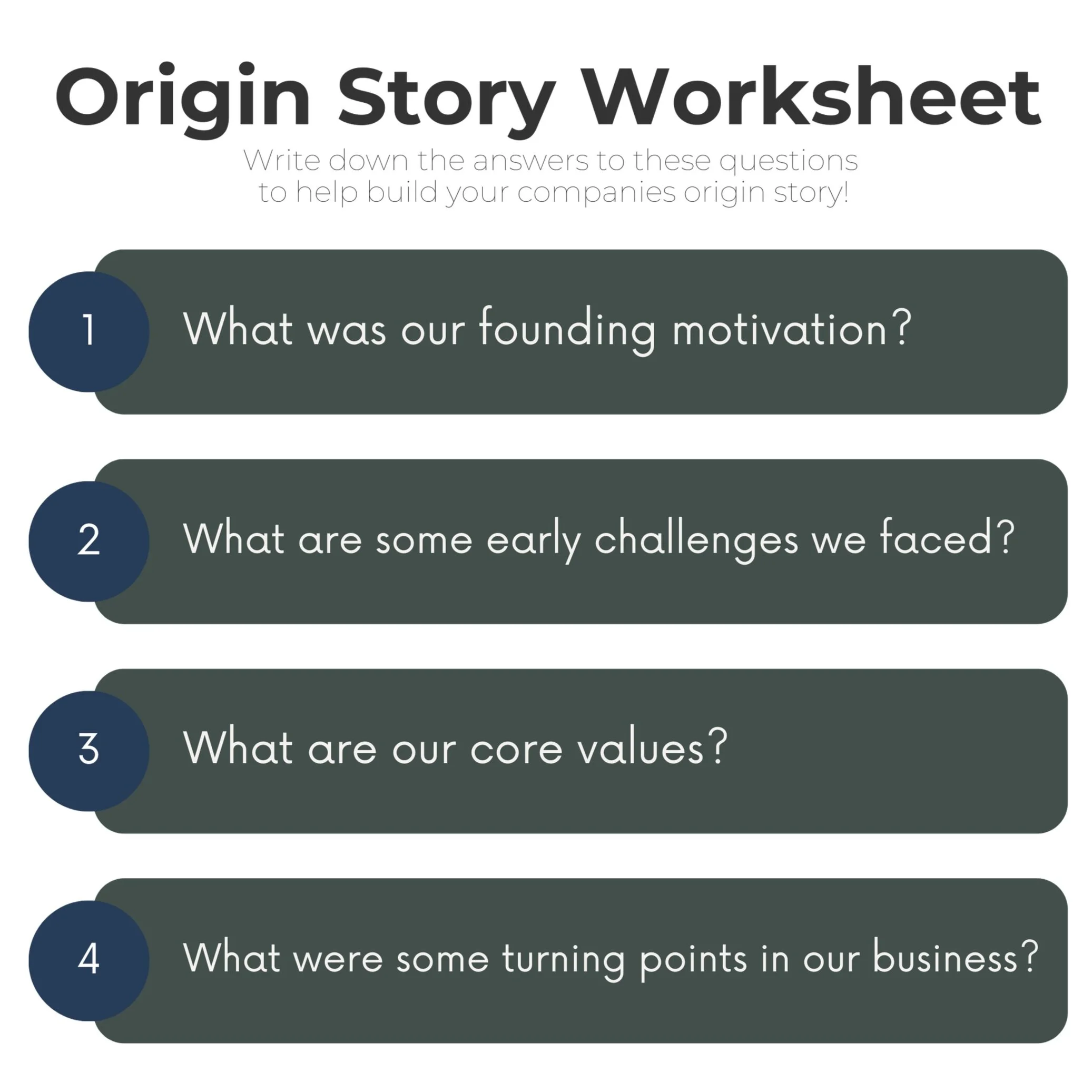 authentic marketing worksheet