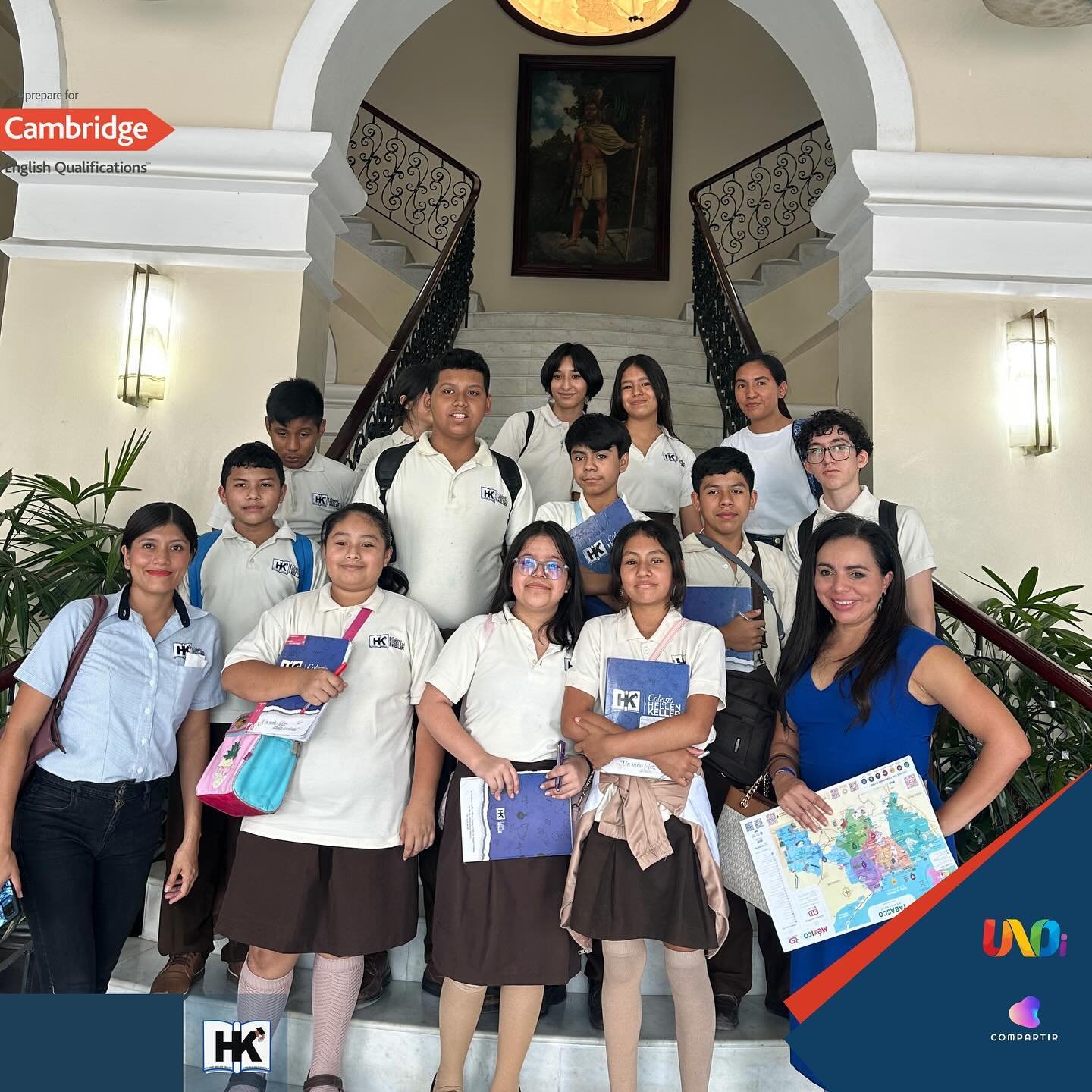 Los alumnos de secundaria disfrutaron de una visita al Palacio de Gobierno y la C&aacute;mara de Diputados. &iexcl;Una gran oportunidad para conocer c&oacute;mo funciona nuestro pa&iacute;s! 🏛️🎓