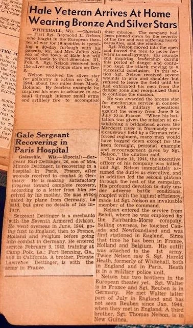 Earl Dettinger and Raymond Nelson
